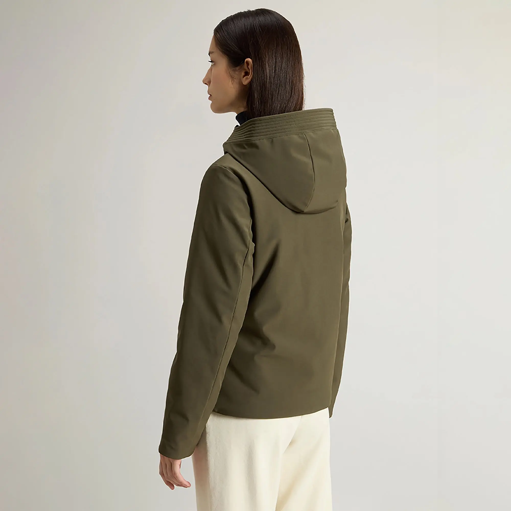 Product image 4 of 8 of Woolrich Women's Short Firth Down Parka - Dark Green