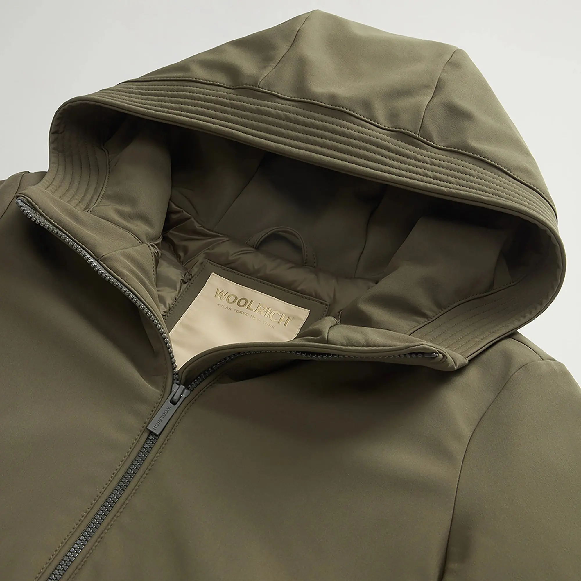Product image 6 of 8 of Woolrich Women's Short Firth Down Parka - Dark Green