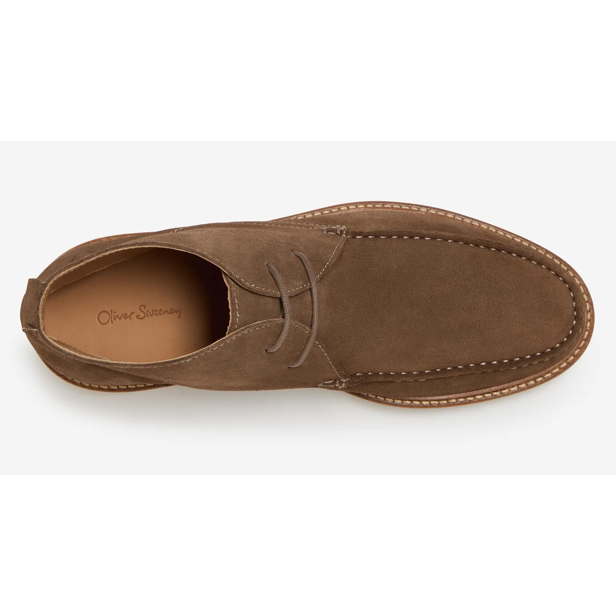 Product image 5 of 6 of Oliver Sweeney Men's Xixona Calf Suede Moccasin Boots - Taupe