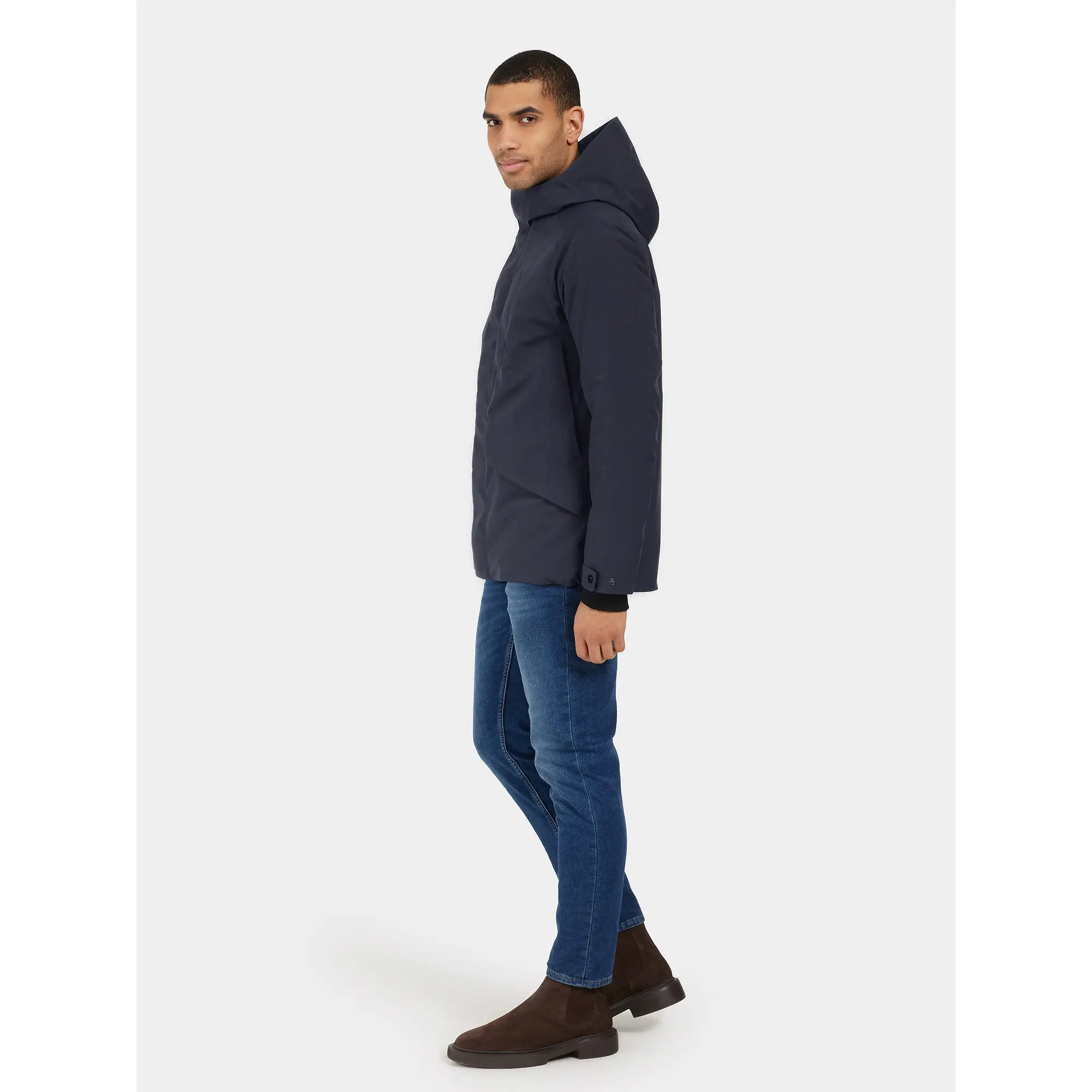 Product image 4 of 9 of Didriksons Men's Adam Parka Jacket - Dark Night Blue
