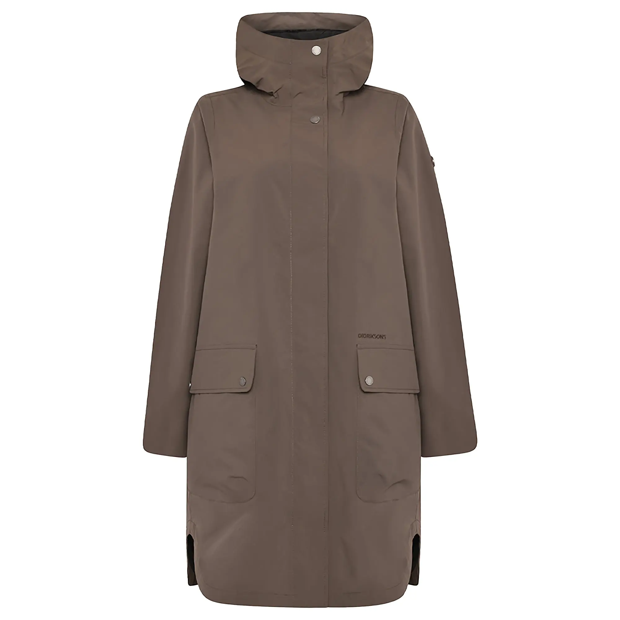 Product image 1 of 10 of Didriksons Women's Adria Waterproof Parka - Mocha Brown