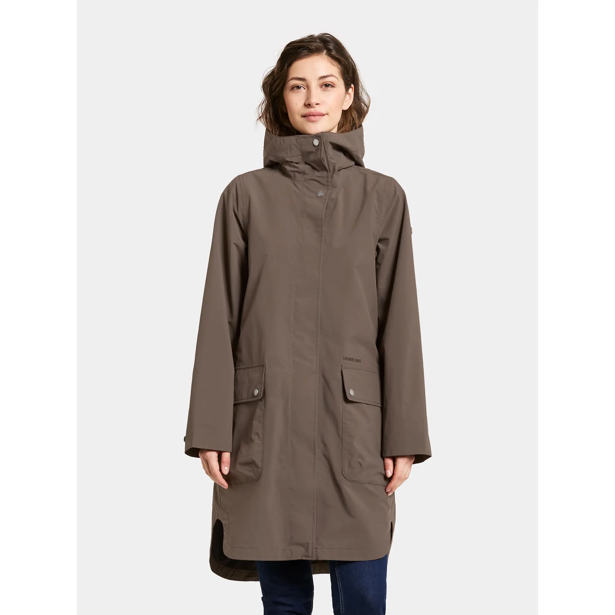 Product image 2 of 10 of Didriksons Women's Adria Waterproof Parka - Mocha Brown