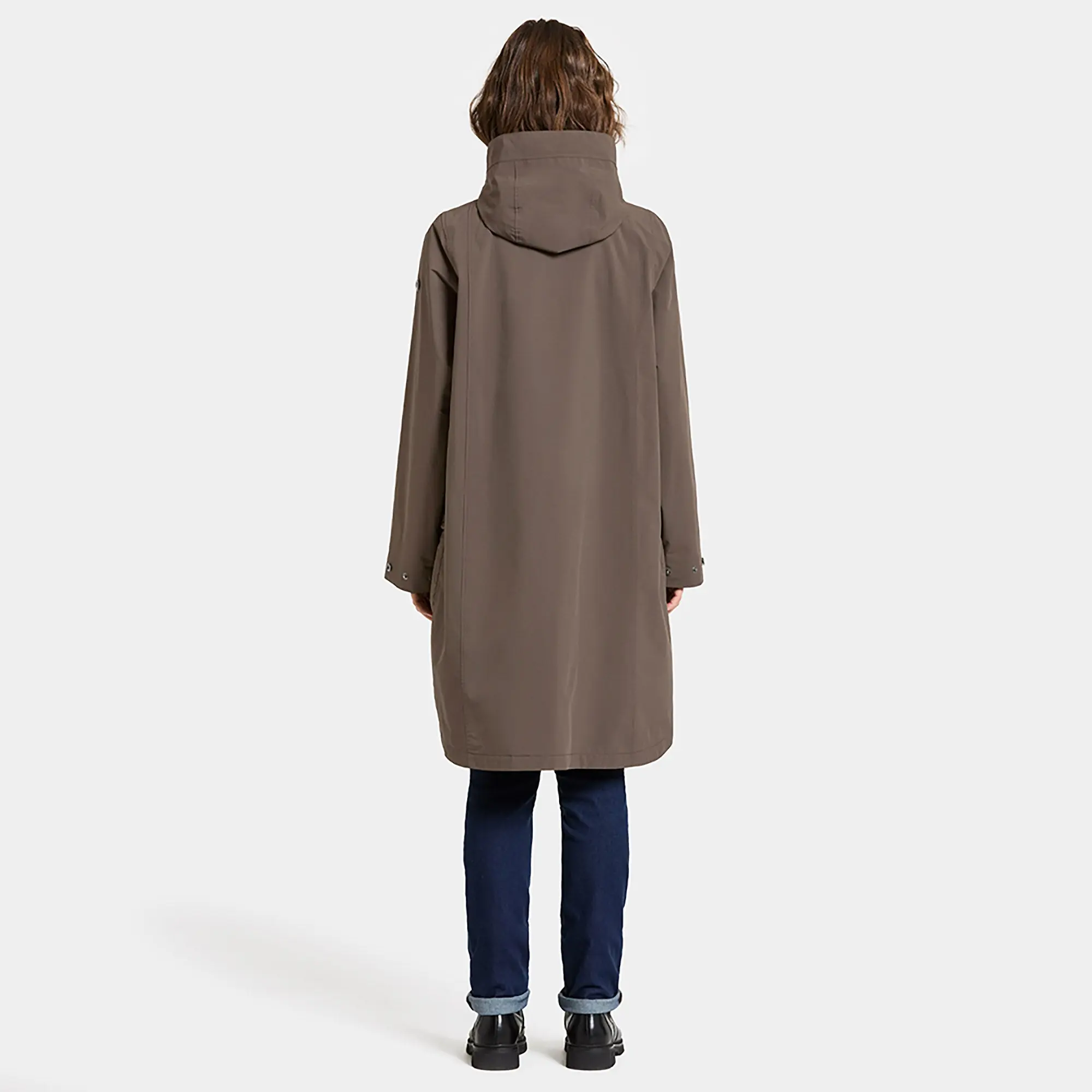 Product image 7 of 10 of Didriksons Women's Adria Waterproof Parka - Mocha Brown