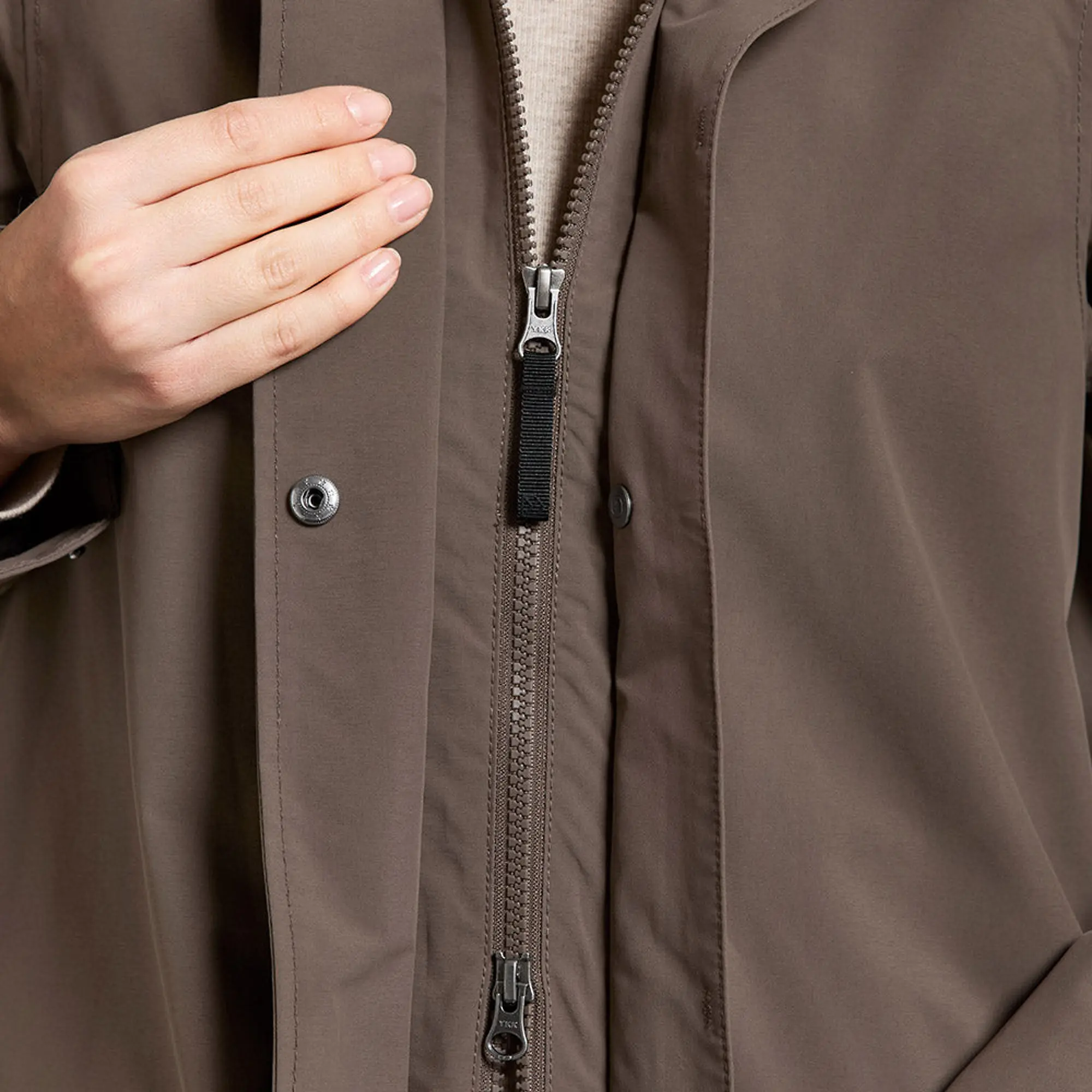 Product image 10 of 10 of Didriksons Women's Adria Waterproof Parka - Mocha Brown