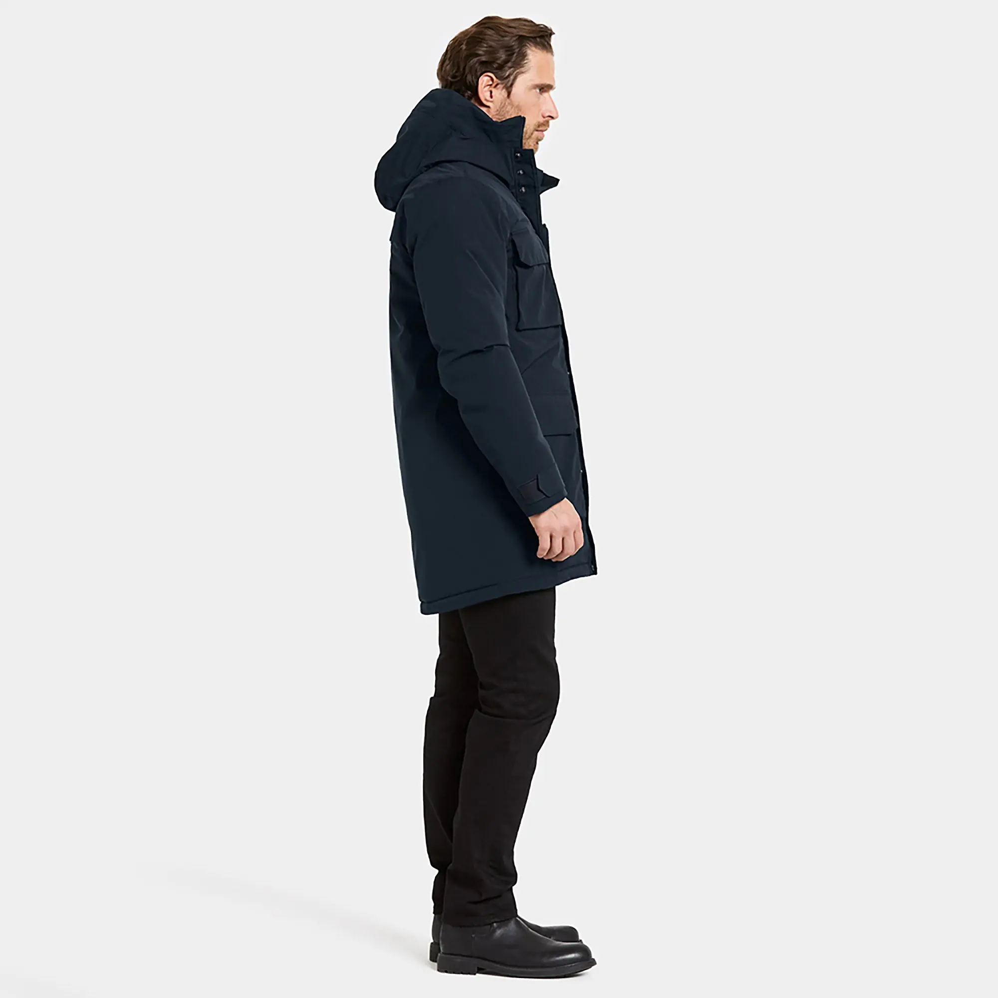 Product image 7 of 12 of Didriksons Men's Aiden Parka - Dark Night Blue