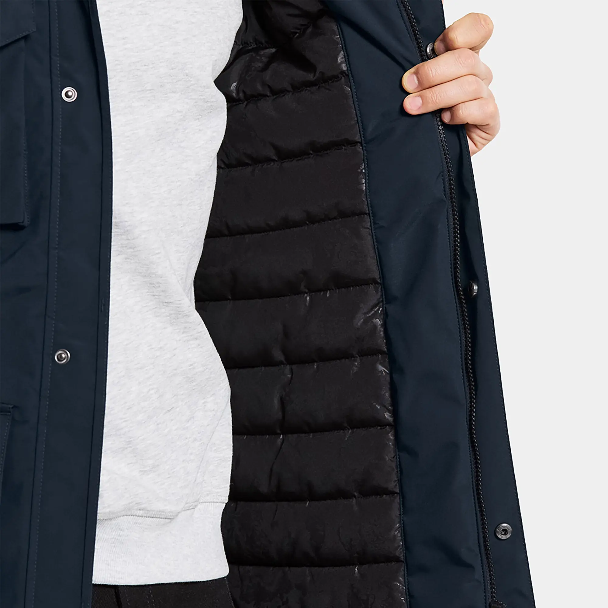 Product image 12 of 12 of Didriksons Men's Aiden Parka - Dark Night Blue