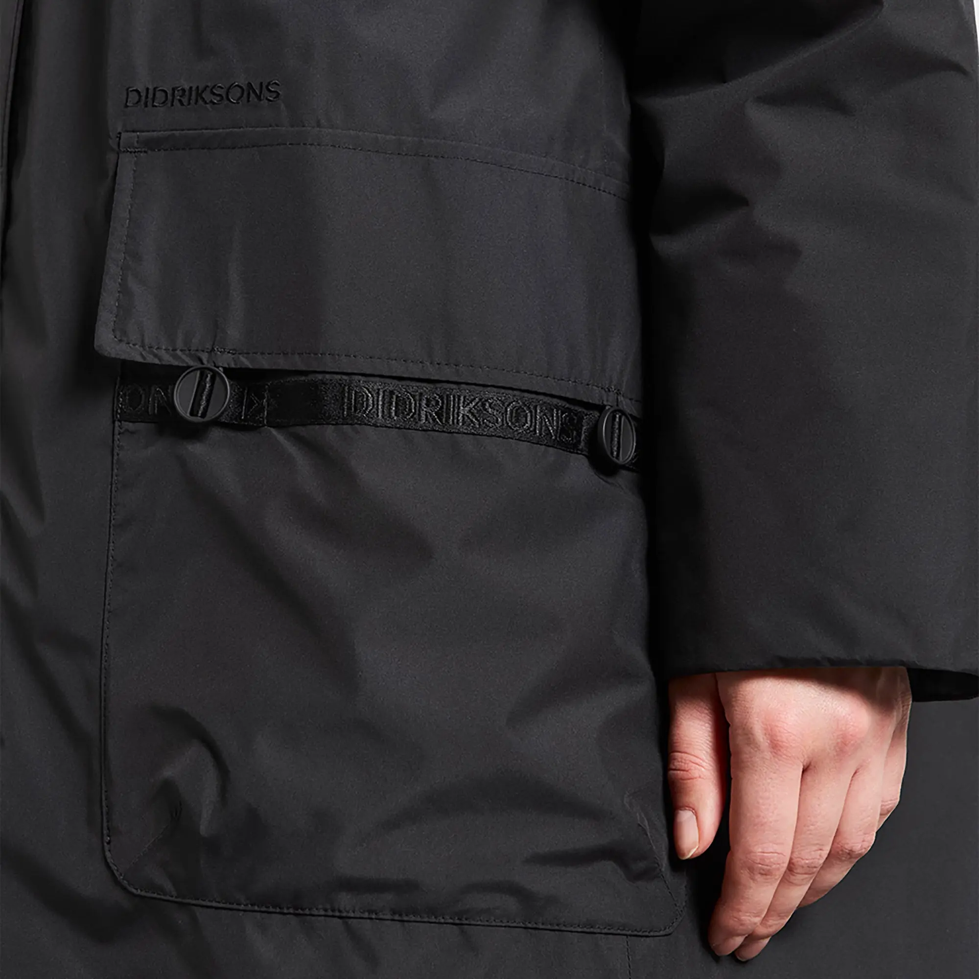 Product image 9 of 10 of Didriksons Women's Aiko Parka - Black