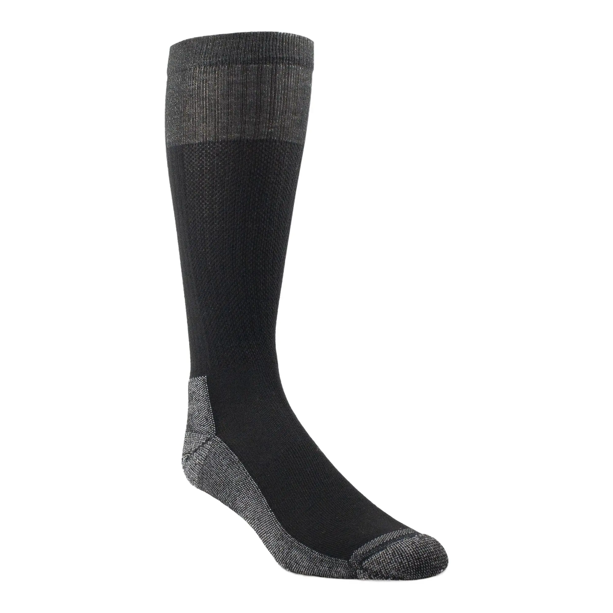 Product image 1 of 1 of Ariat 2 Pack VentTEK Over The Calf Western Boot Socks 2 Pack - Black