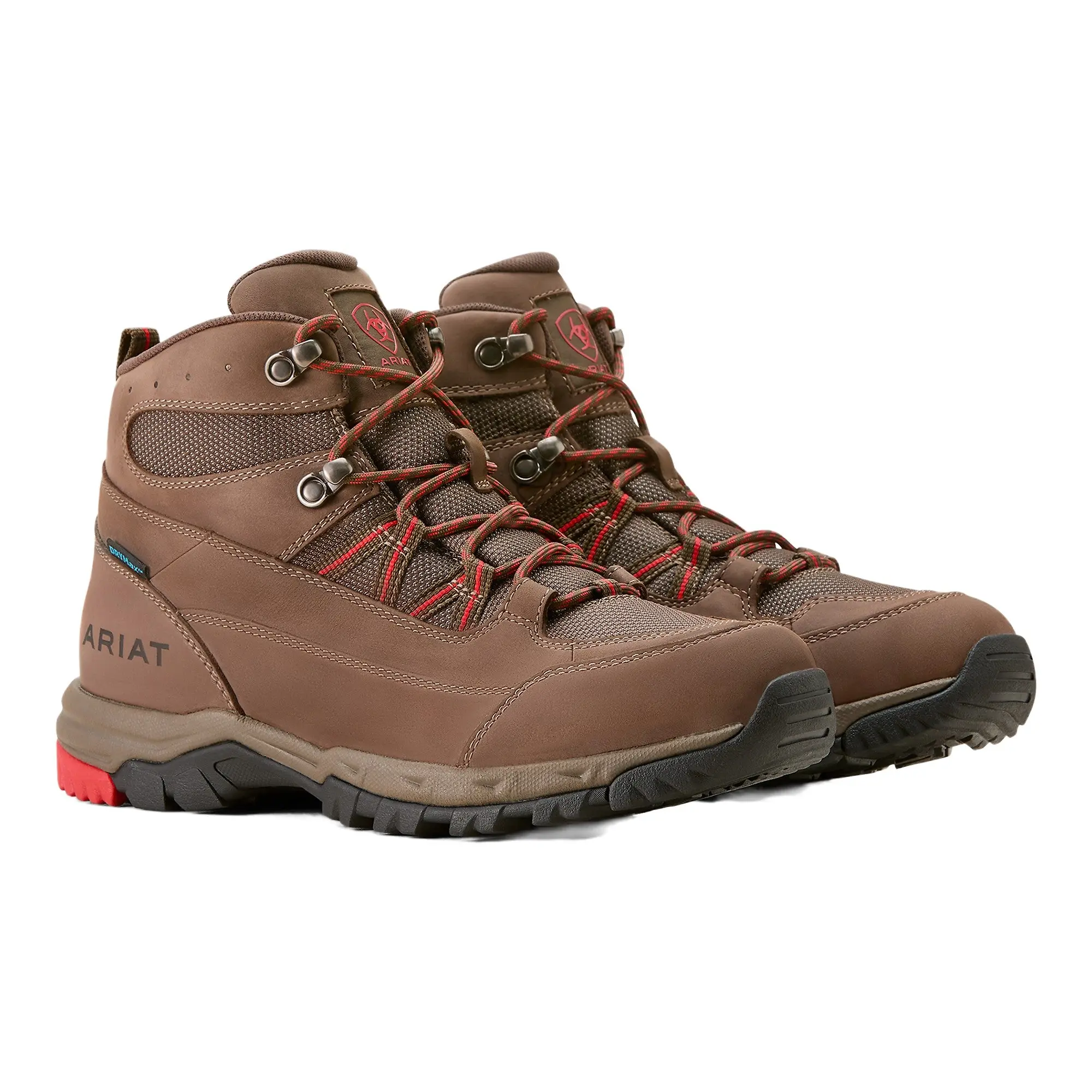 Product image 1 of 7 of Ariat Men's Skyline Summit Waterproof Boots - Bitter Brown / Red