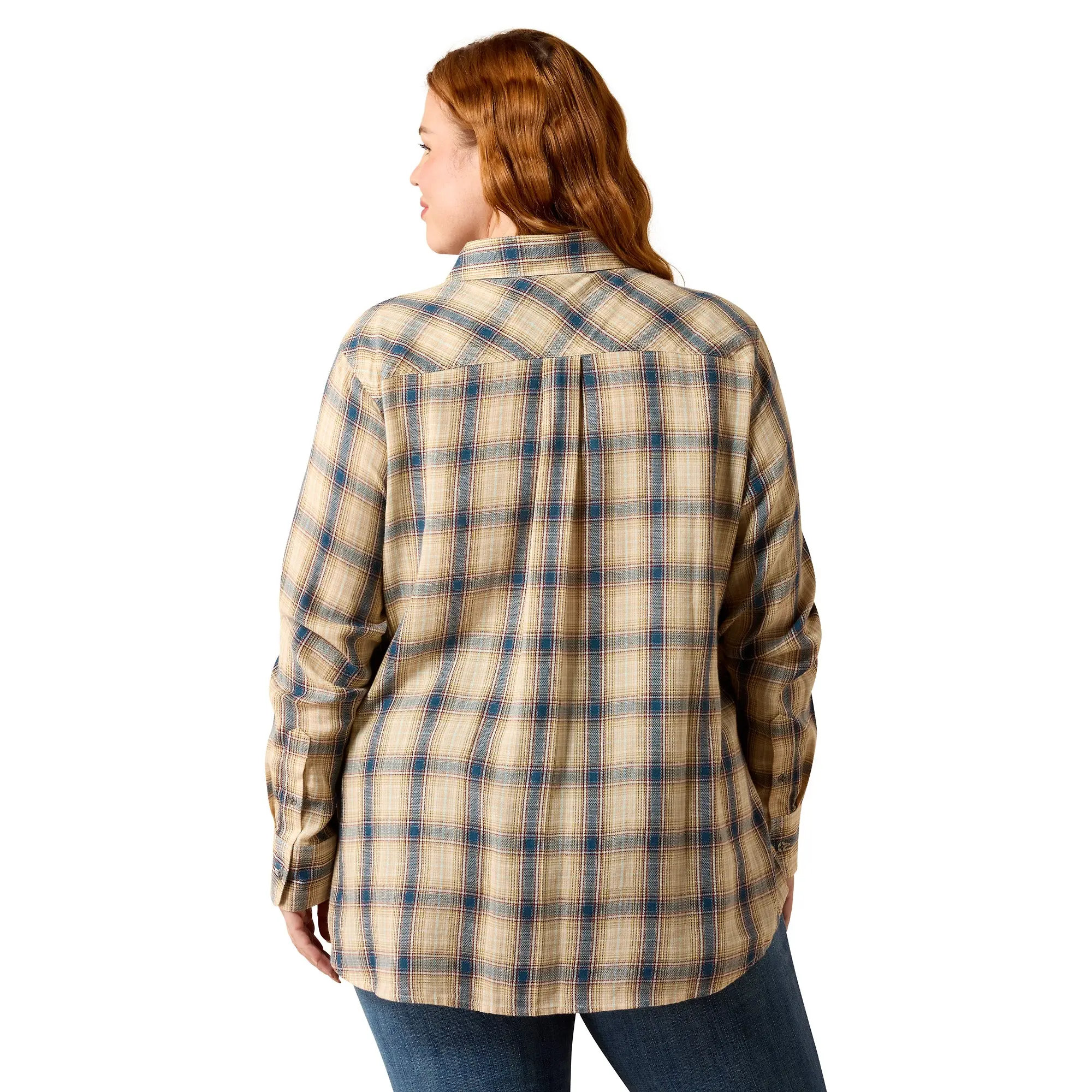 Product image 7 of 7 of Ariat Women's Billie Jean Western Shirt - Horizon Plaid