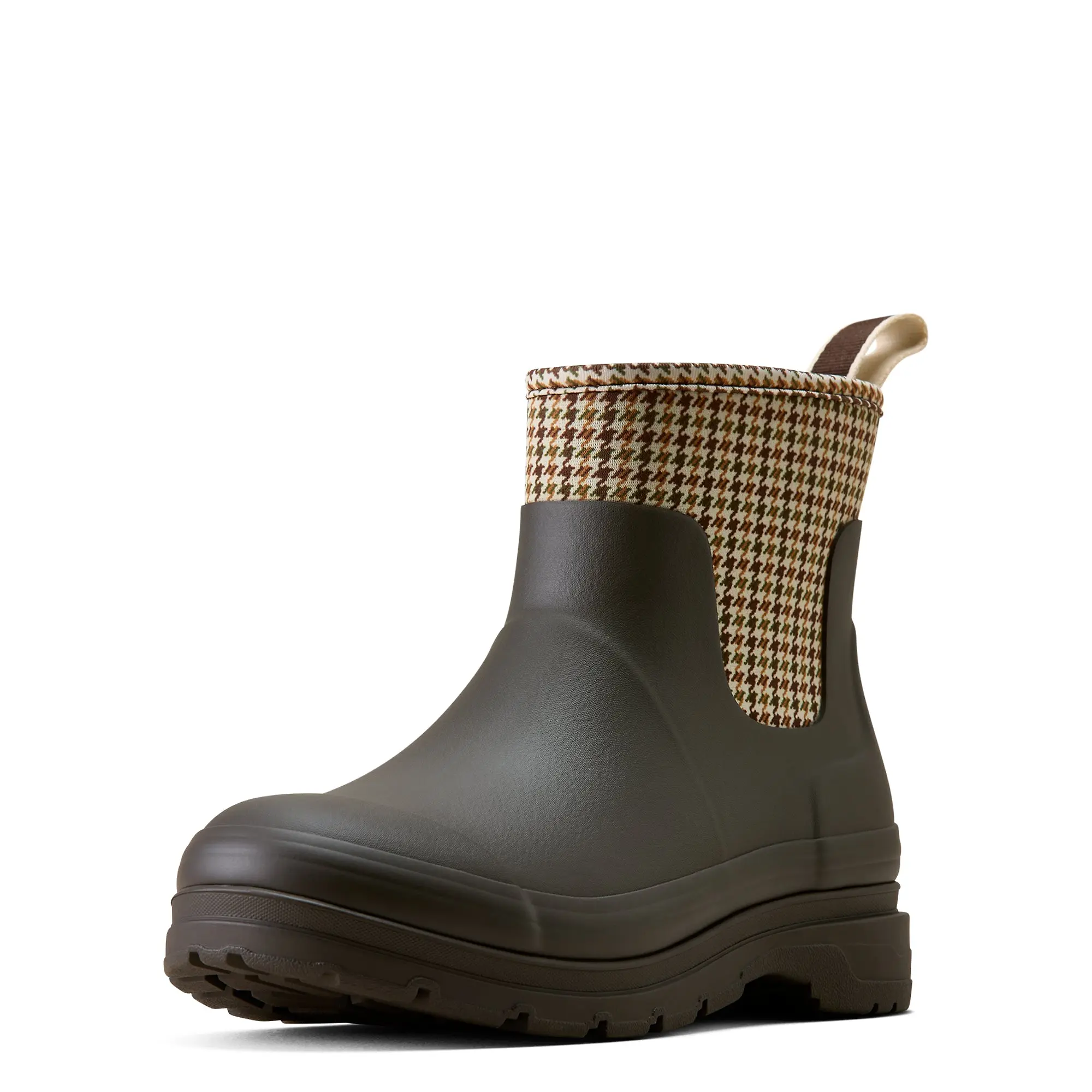 Product image 7 of 7 of Ariat Women's Kelmarsh Shortie Rubber Boots - Chocolate/ Tan Twill
