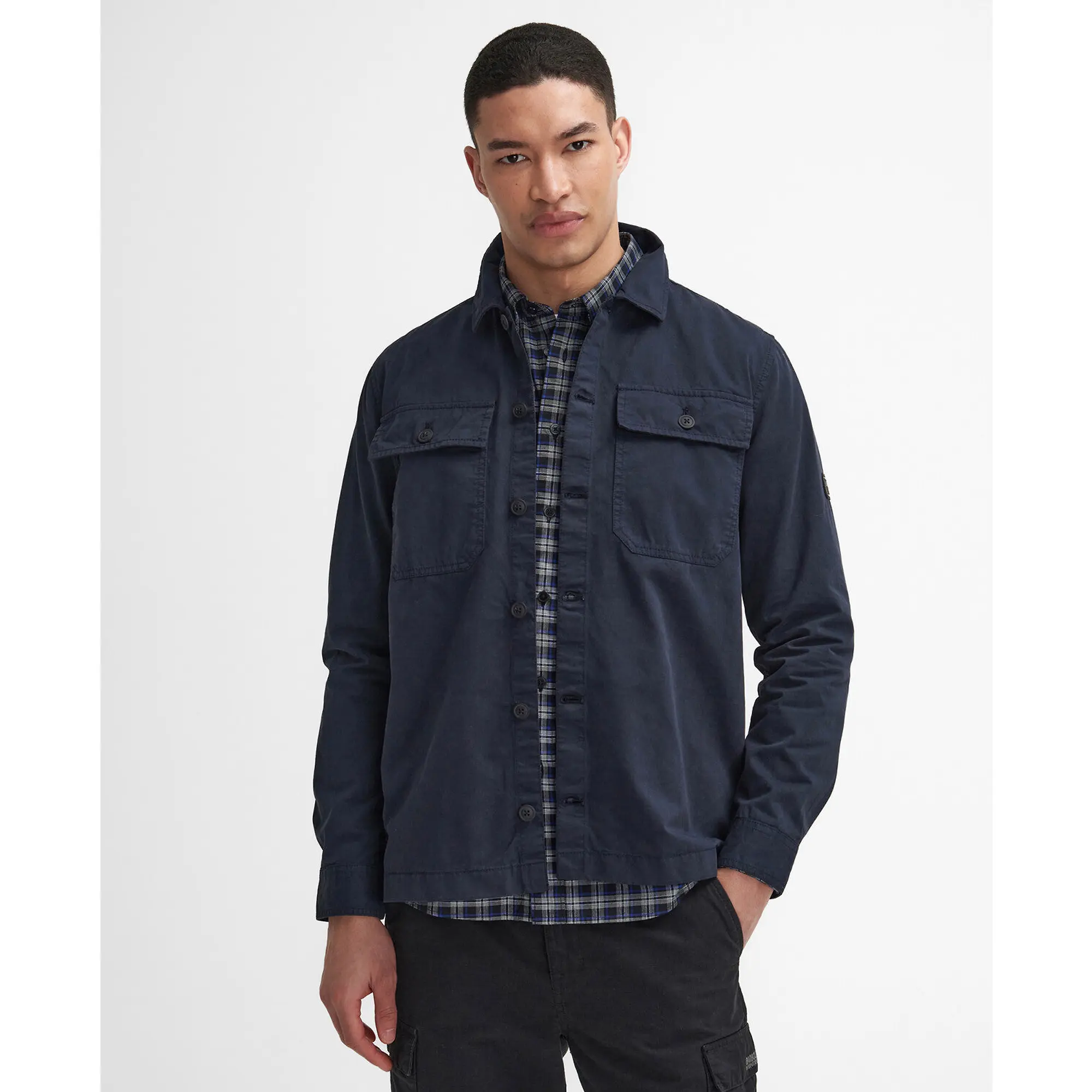 Product image 2 of 6 of Barbour International Men's Arlo Overshirt - Navy