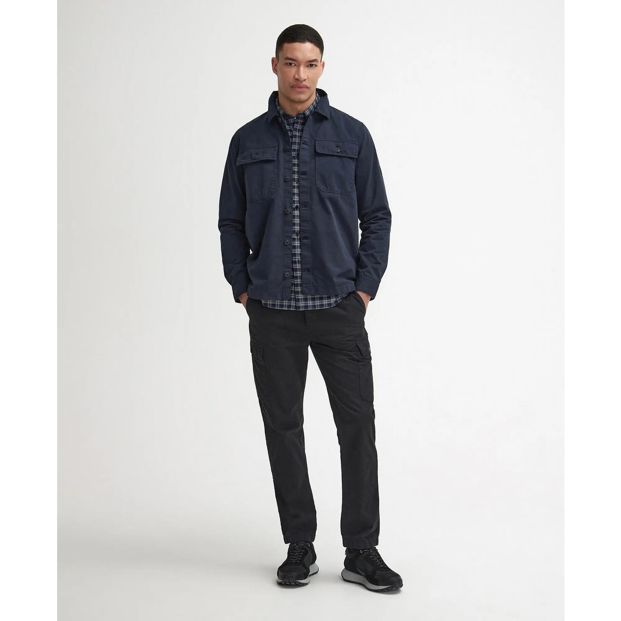 Product image 3 of 6 of Barbour International Men's Arlo Overshirt - Navy
