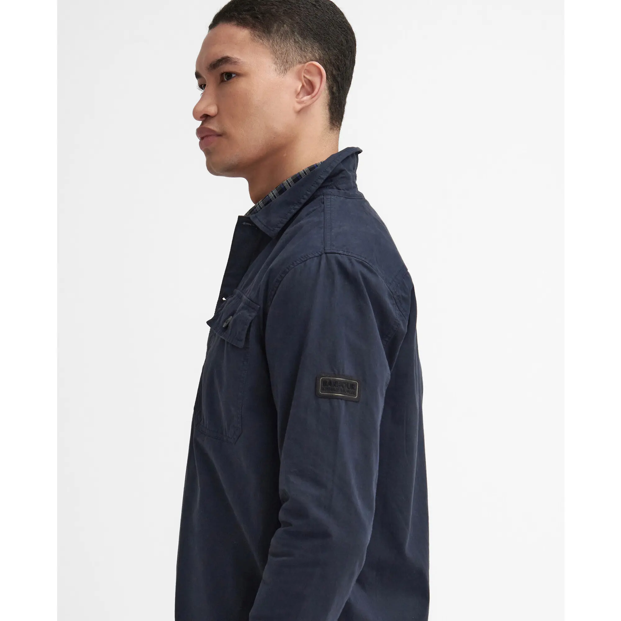 Product image 5 of 6 of Barbour International Men's Arlo Overshirt - Navy