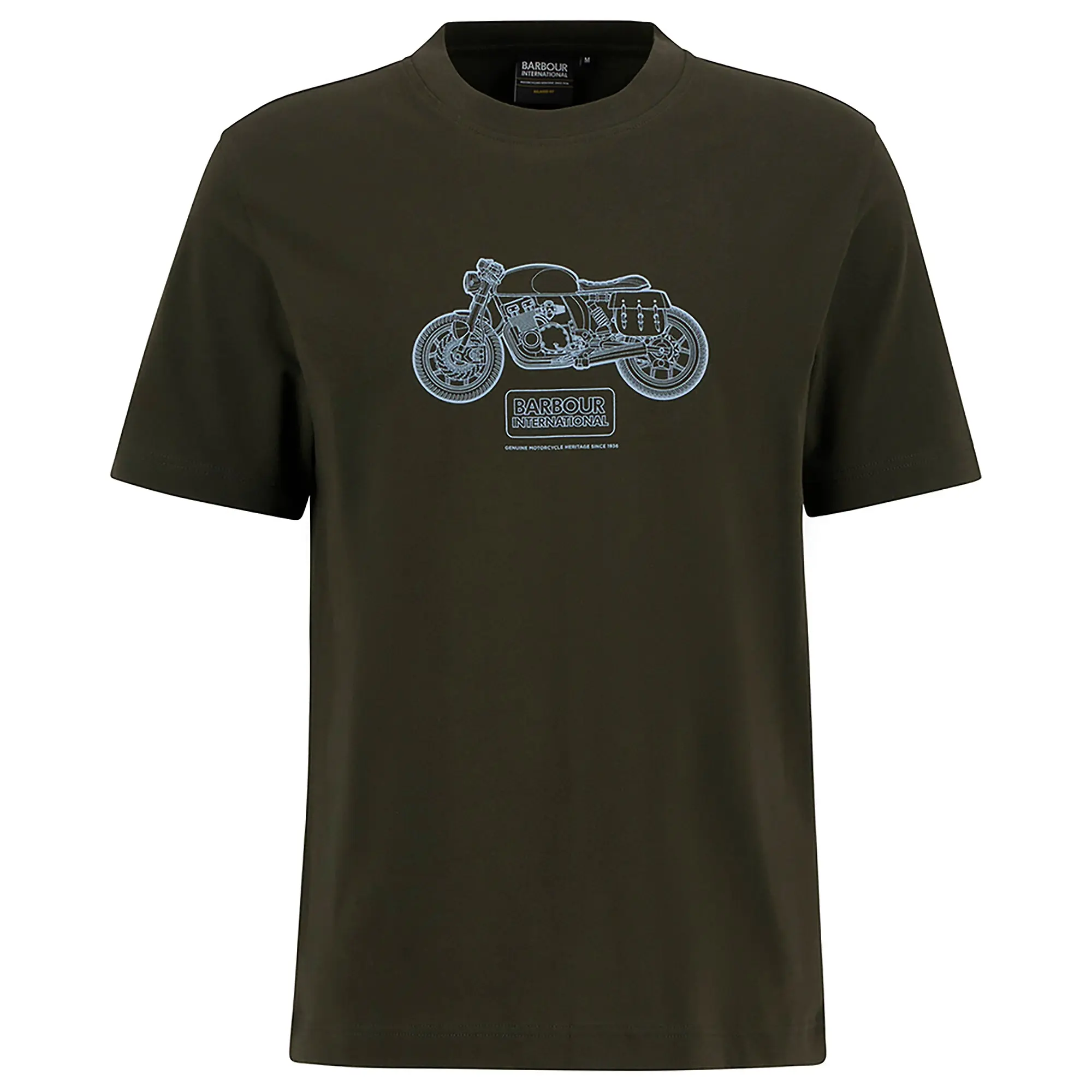Product image 1 of 5 of Barbour International Men's Morris Motorbike Graphic T-Shirt - Sage