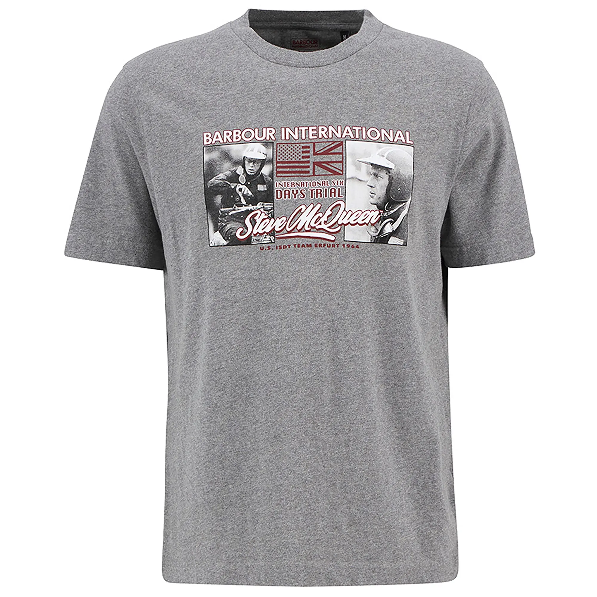 Product image 1 of 1 of Barbour International Men's Multon T-Shirt - Anthracite Marl