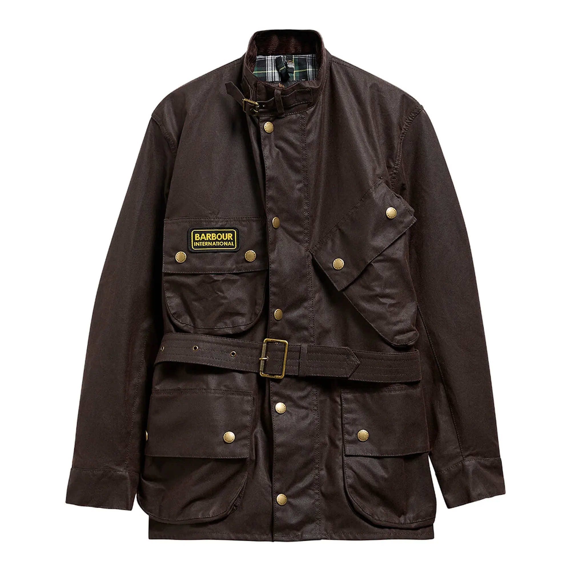 Product image 1 of 7 of Barbour International Men's Original Wax Jacket - Black Oak