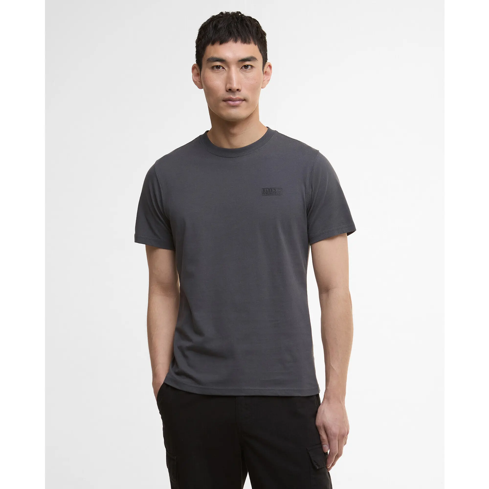 Product image 2 of 6 of Barbour International Men's Small Logo Tee - Asphalt