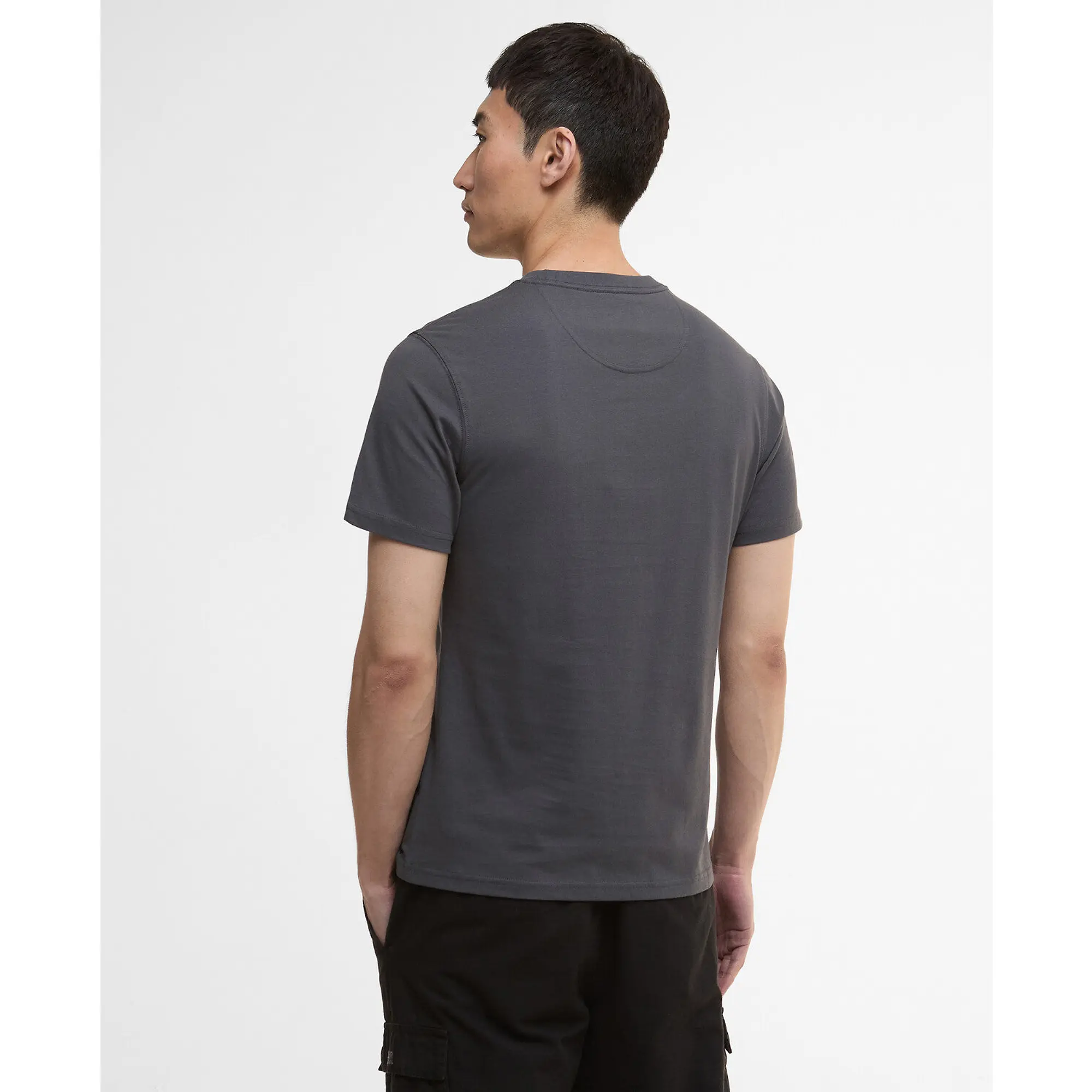 Product image 4 of 6 of Barbour International Men's Small Logo Tee - Asphalt