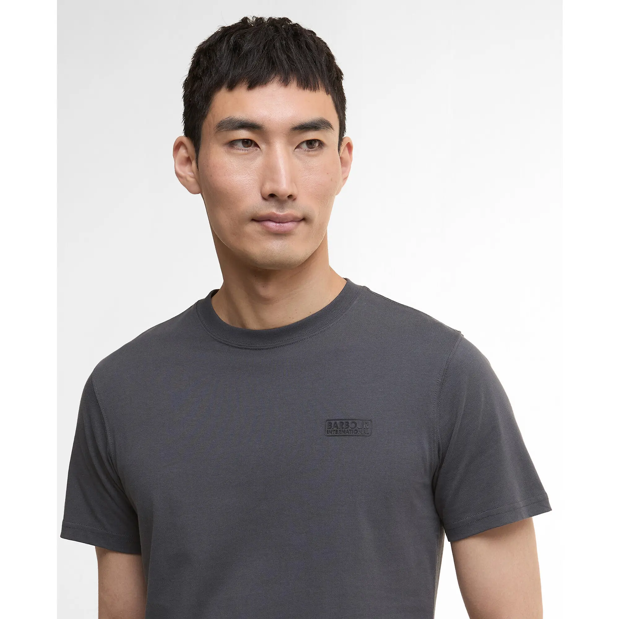Product image 5 of 6 of Barbour International Men's Small Logo Tee - Asphalt