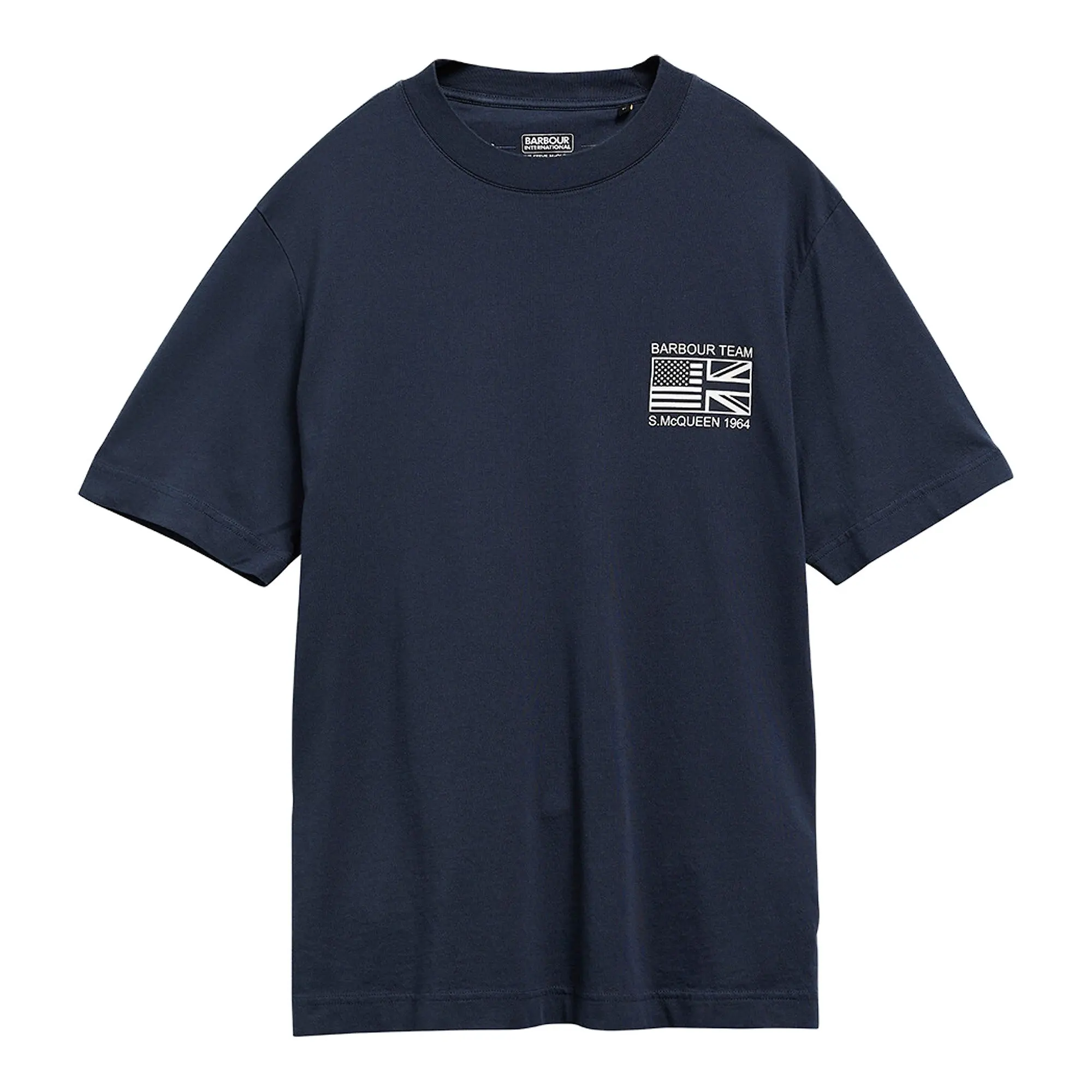 Product image 6 of 7 of Barbour International Men's Steve McQueen Grange Tee - Navy