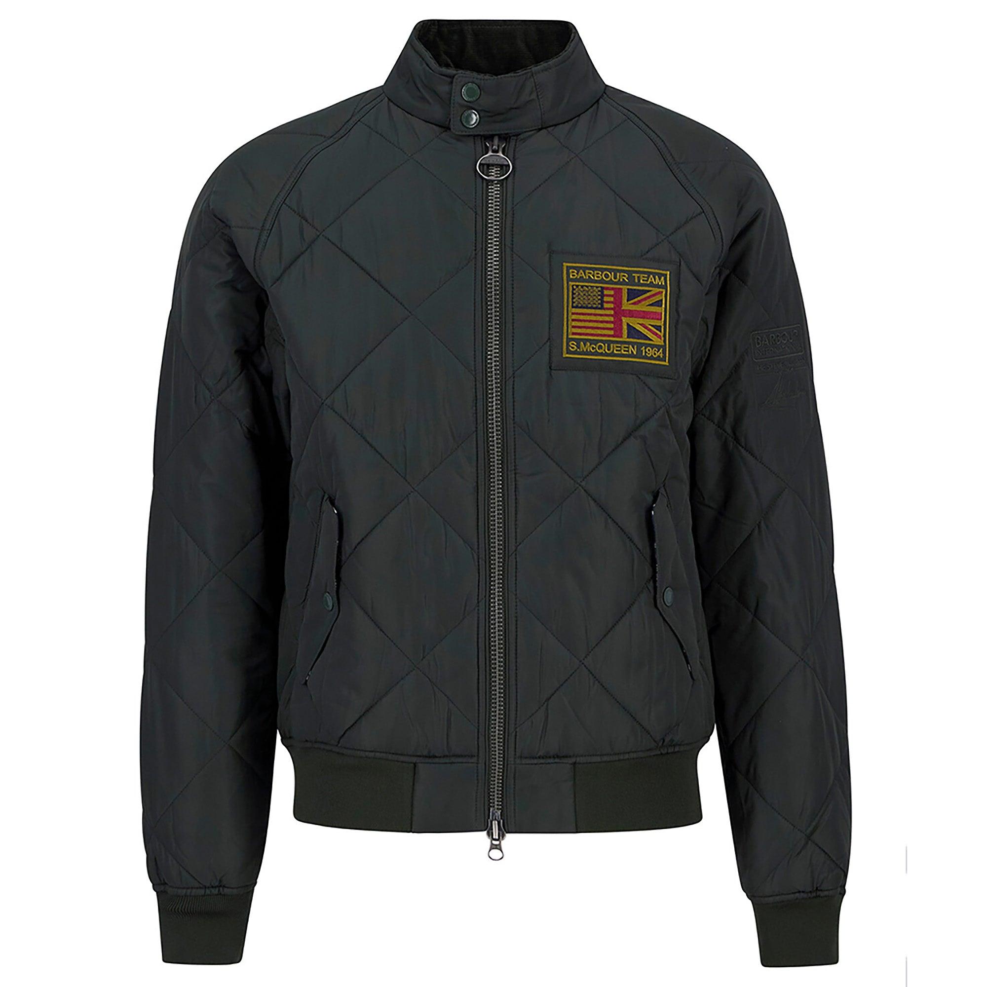 Barbour International Men's Steve McQueen Merchant Quilted Jacket