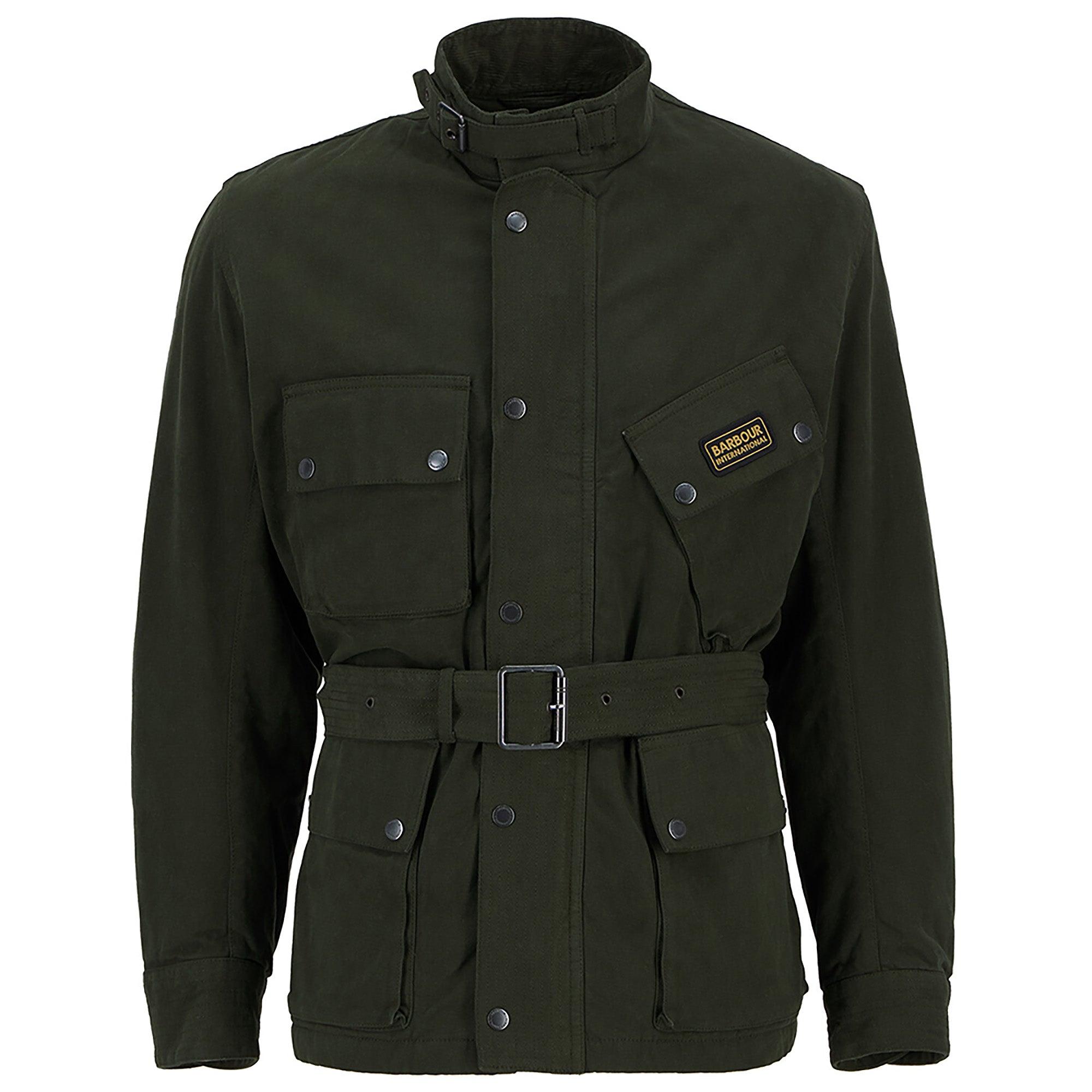 Barbour International Men's Washed Casual A7 Jacket - Sage