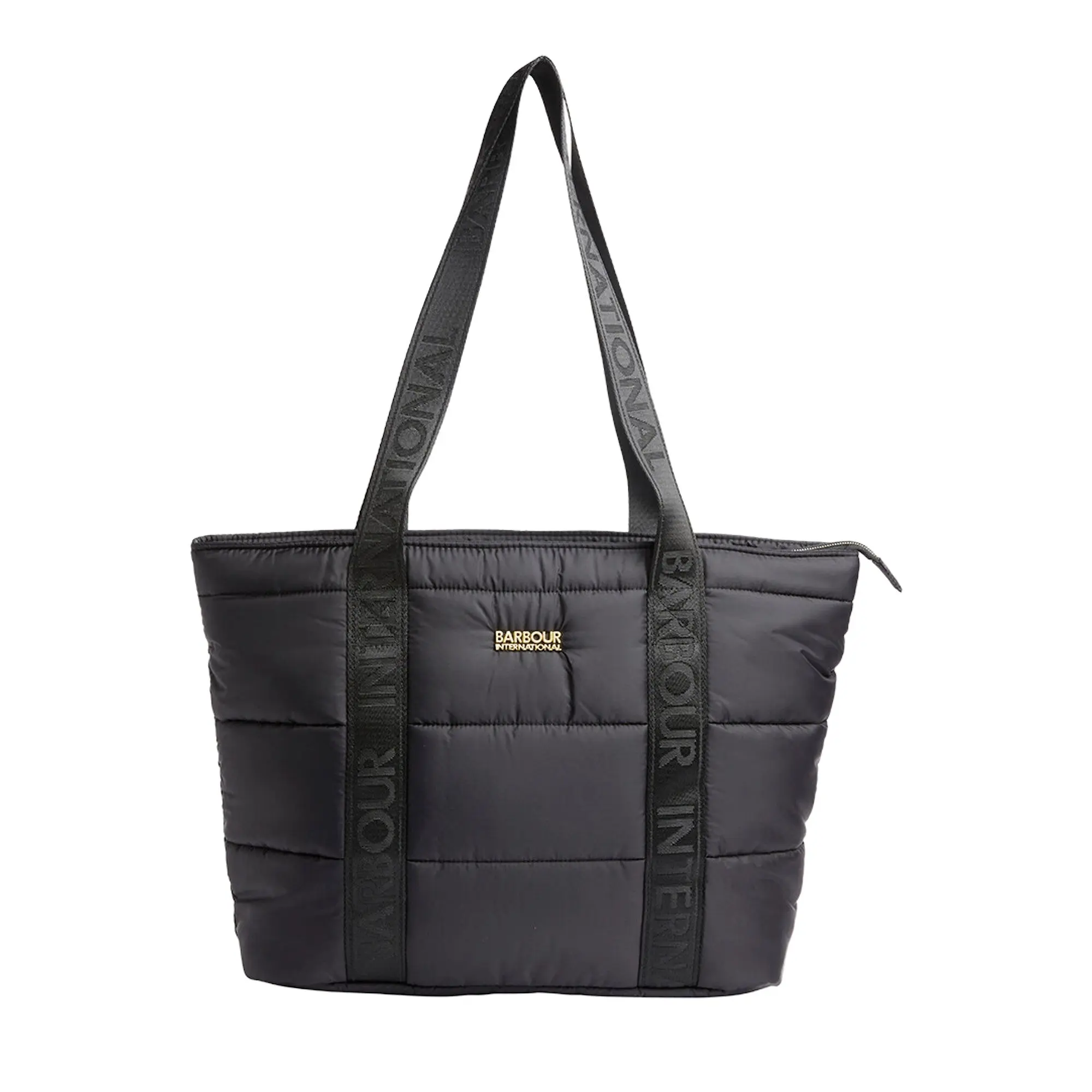 Product image 1 of 5 of Barbour International Women's Monaco Baffle Quilted Tote Bag - Black