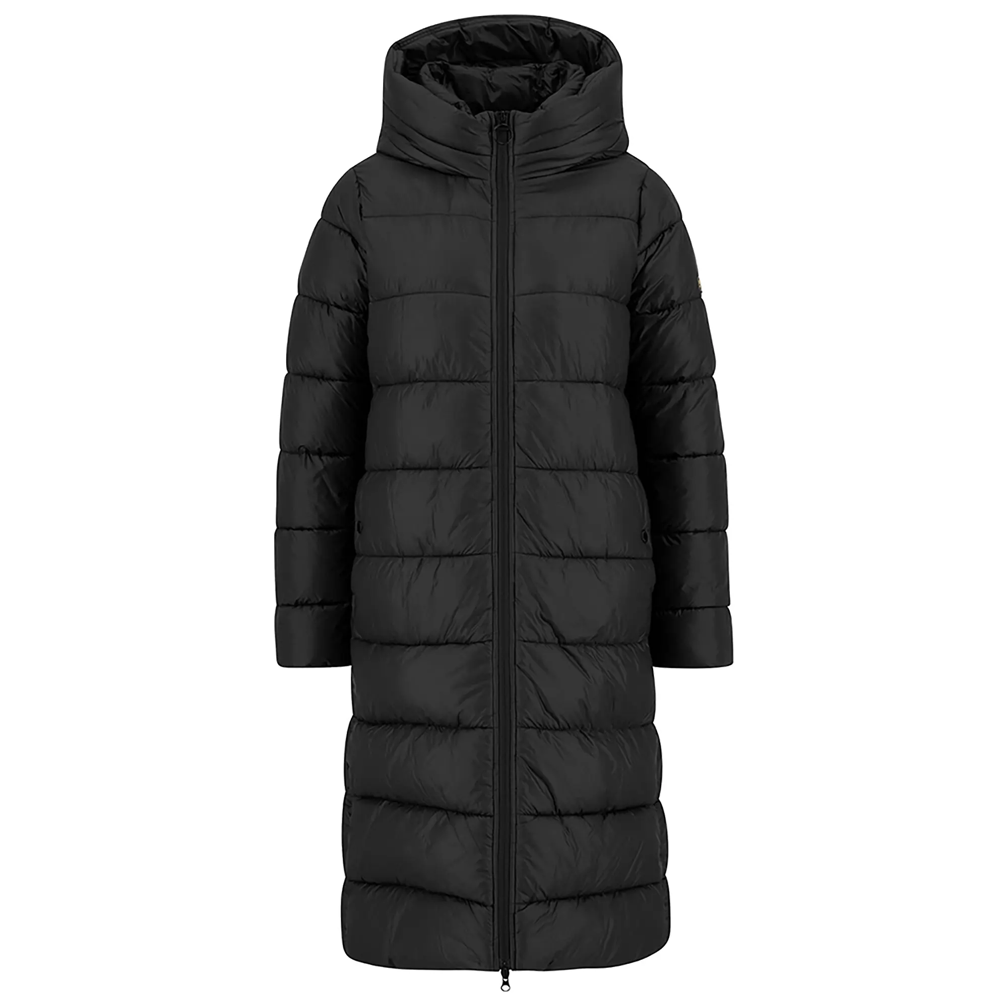 Product image 1 of 8 of Barbour International Women's Olivios Longline Puffer Jacket - Black
