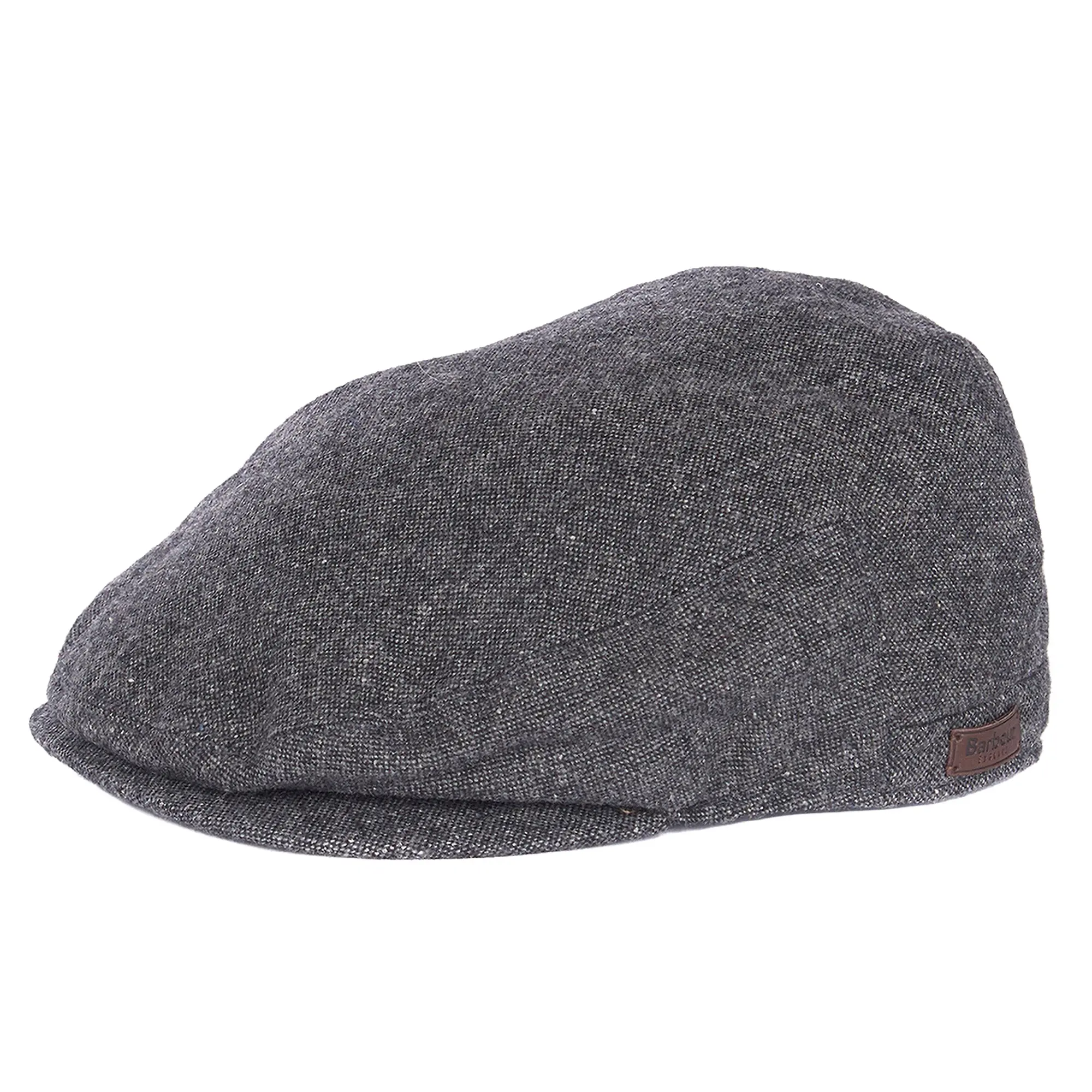 Product image 1 of 3 of Barbour Men's Barlow Flat Cap - Grey Herringbone