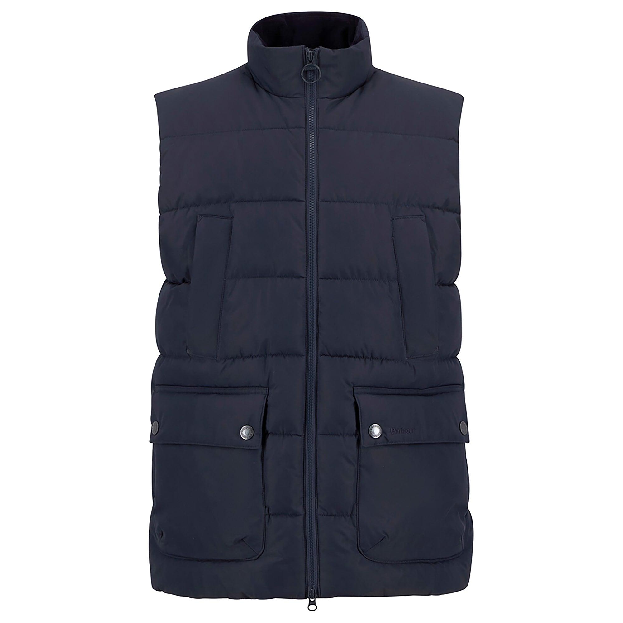 Barbour Men's Bedale Puffer Gilet - Dark Navy | British Attire