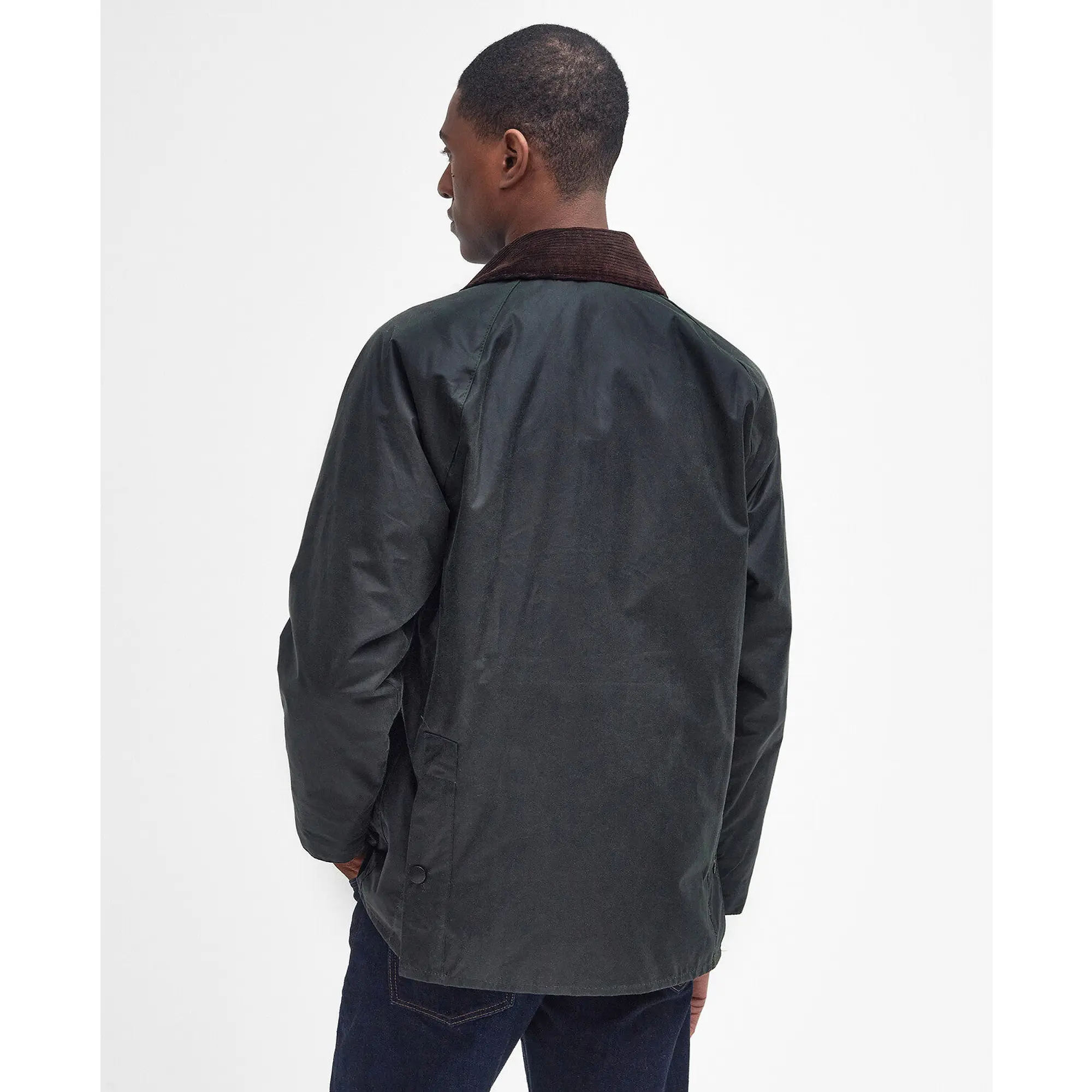 Product image 7 of 8 of Barbour Men's Bedale Wax Jacket - Sage