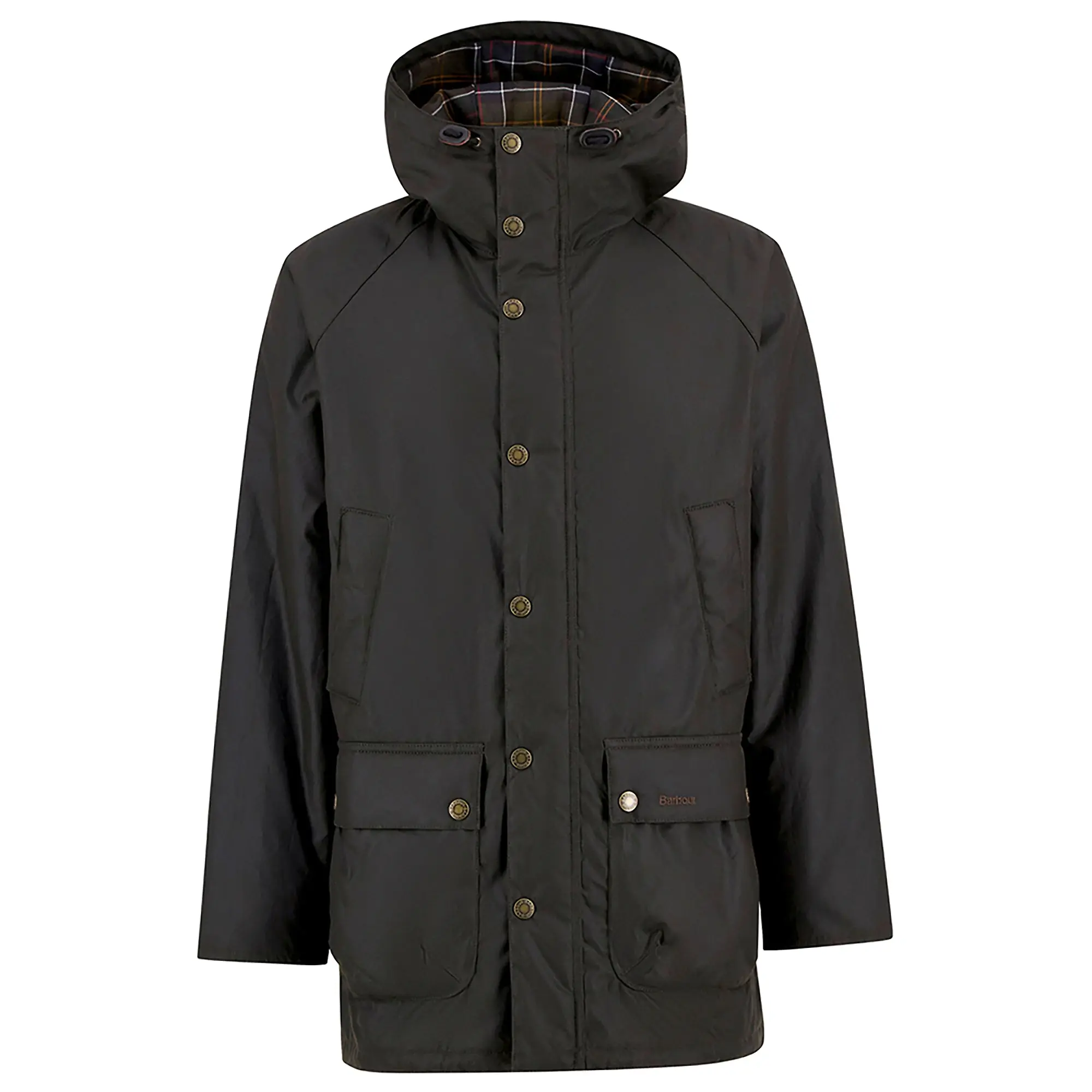 Product image 1 of 8 of Barbour Men's Bedale Wax Parka - Olive