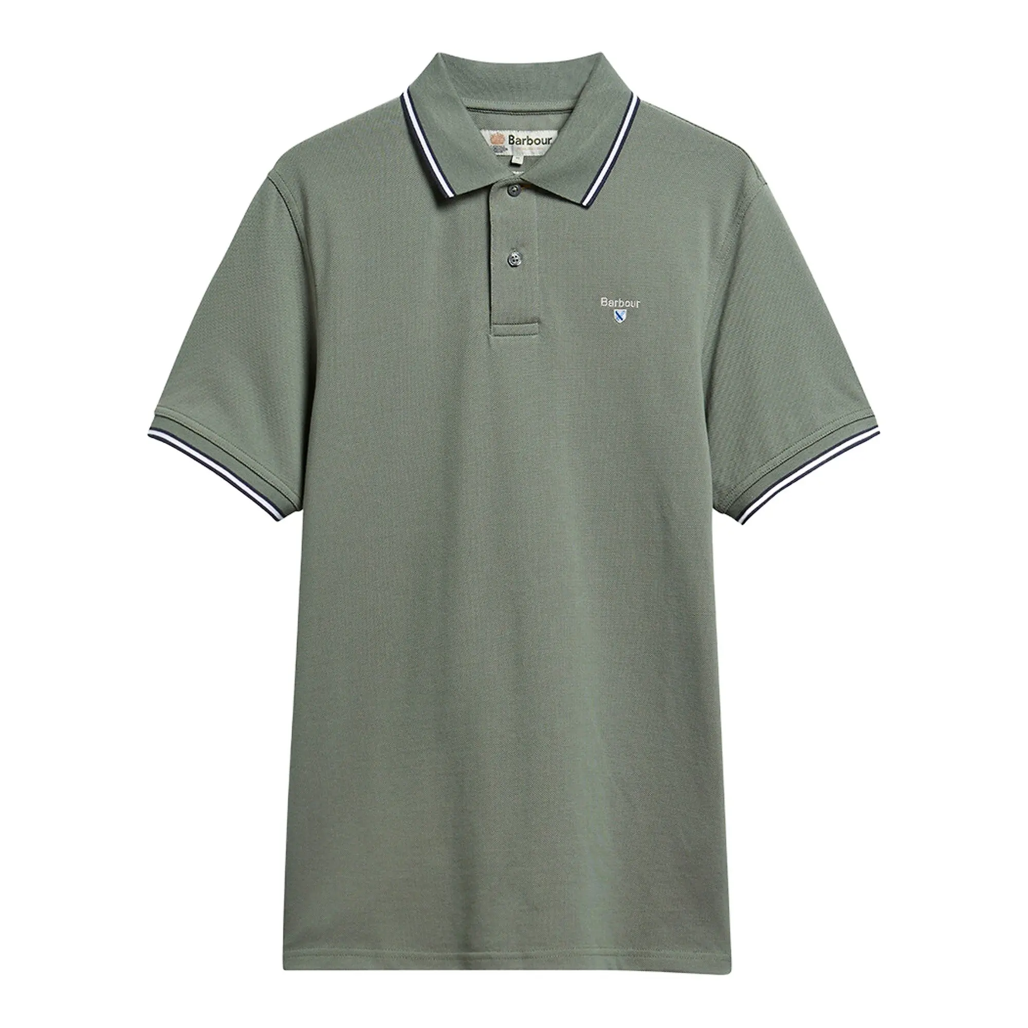 Product image 1 of 5 of Barbour Men's Fielding Polo Shirt - Agave Green