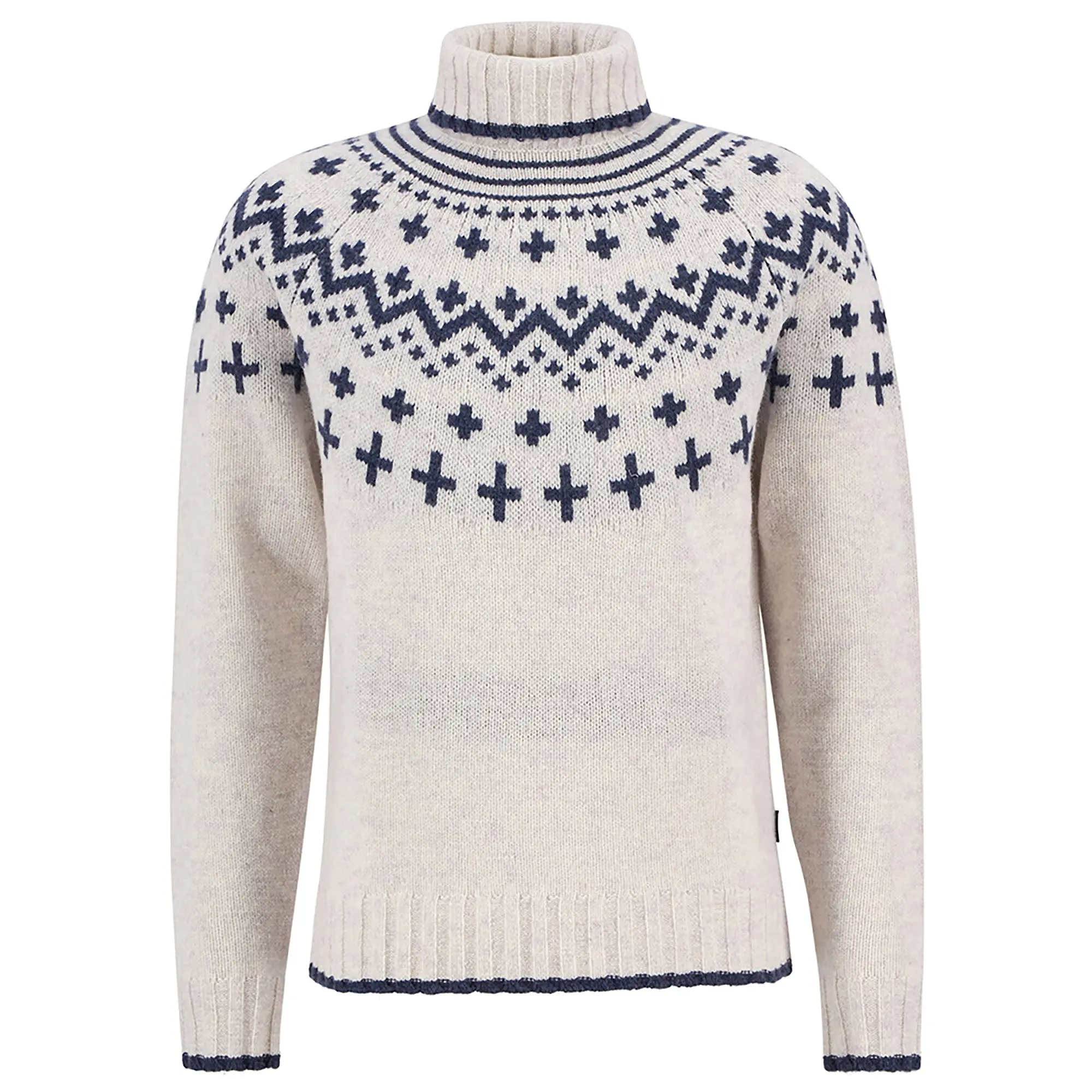 Product image 1 of 6 of Barbour Men's Hewton Roll Neck Jumper - Whisper White