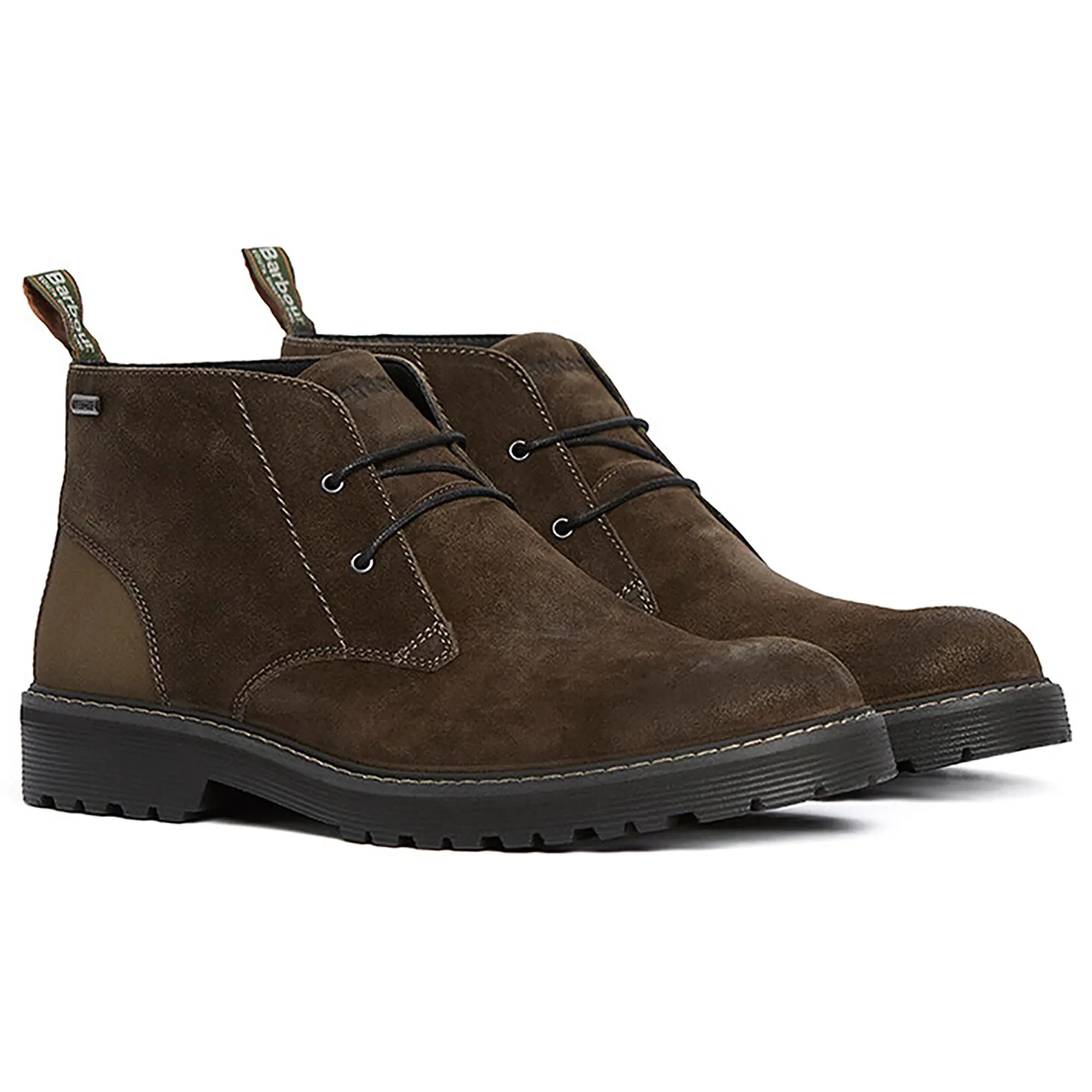 Product image 1 of 10 of Barbour Men's Maxwell Chukka Boots - Oiled Brown Suede