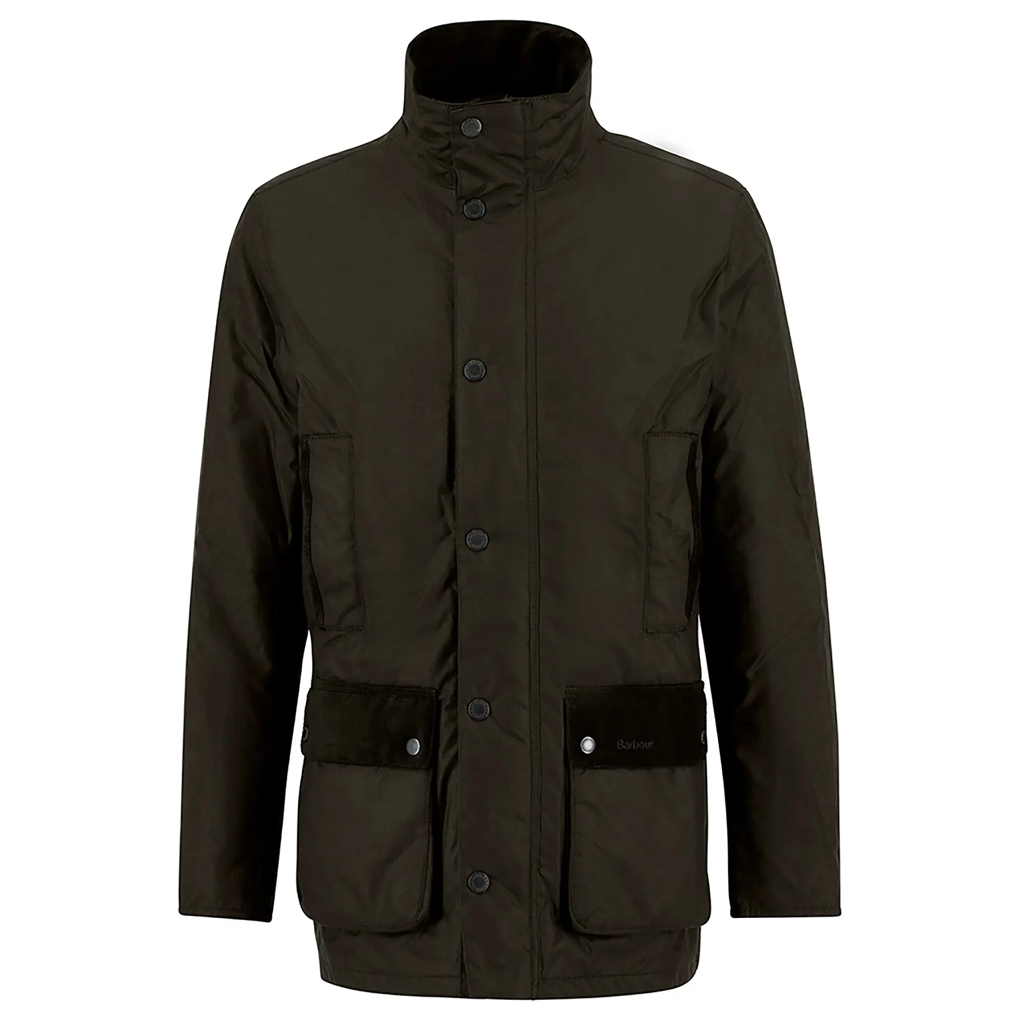 Product image 1 of 8 of Barbour Men's Modern Border Wax Jacket - Dark Brown