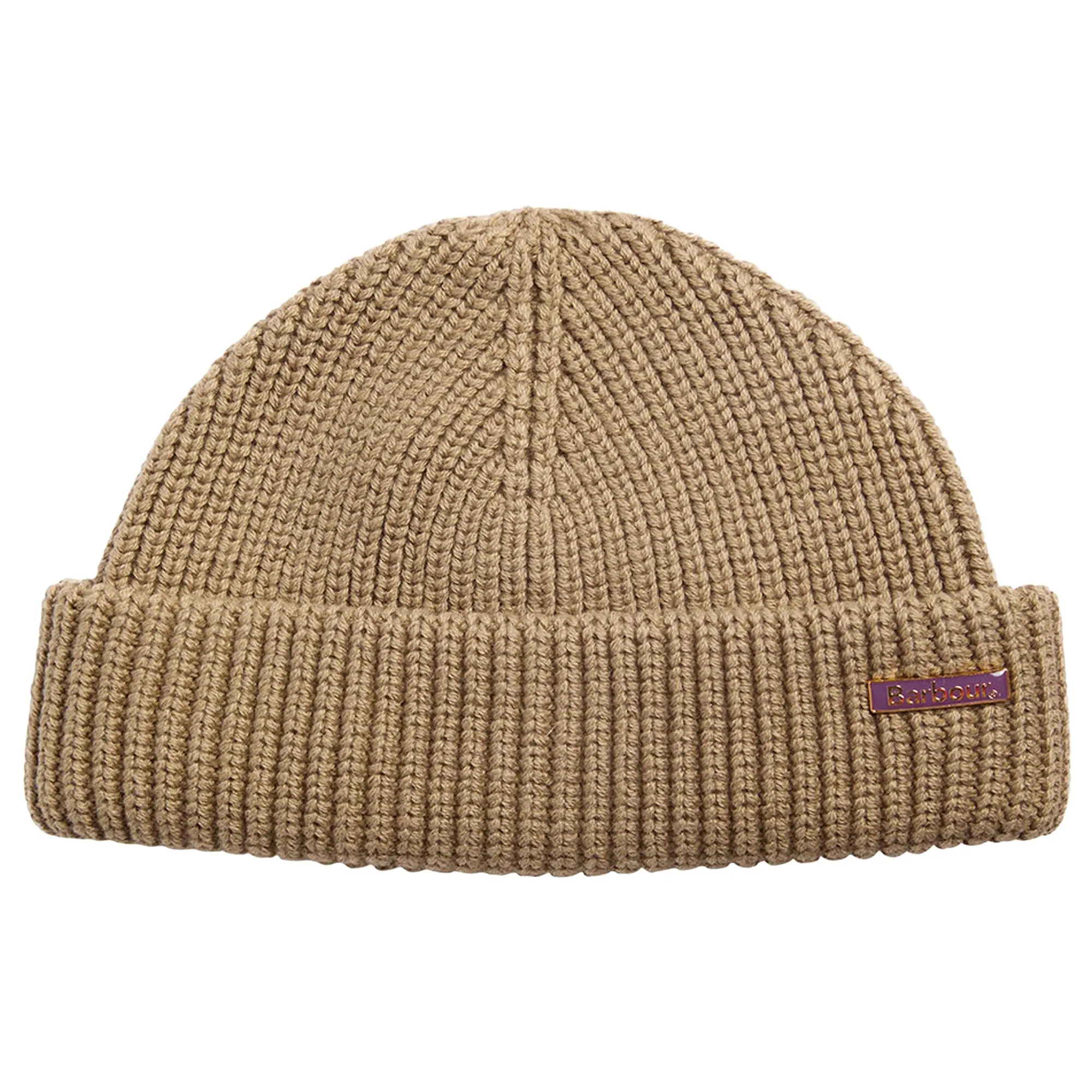 Product image 1 of 2 of Barbour Men's Mosely Fisherman Beanie - Mushroom