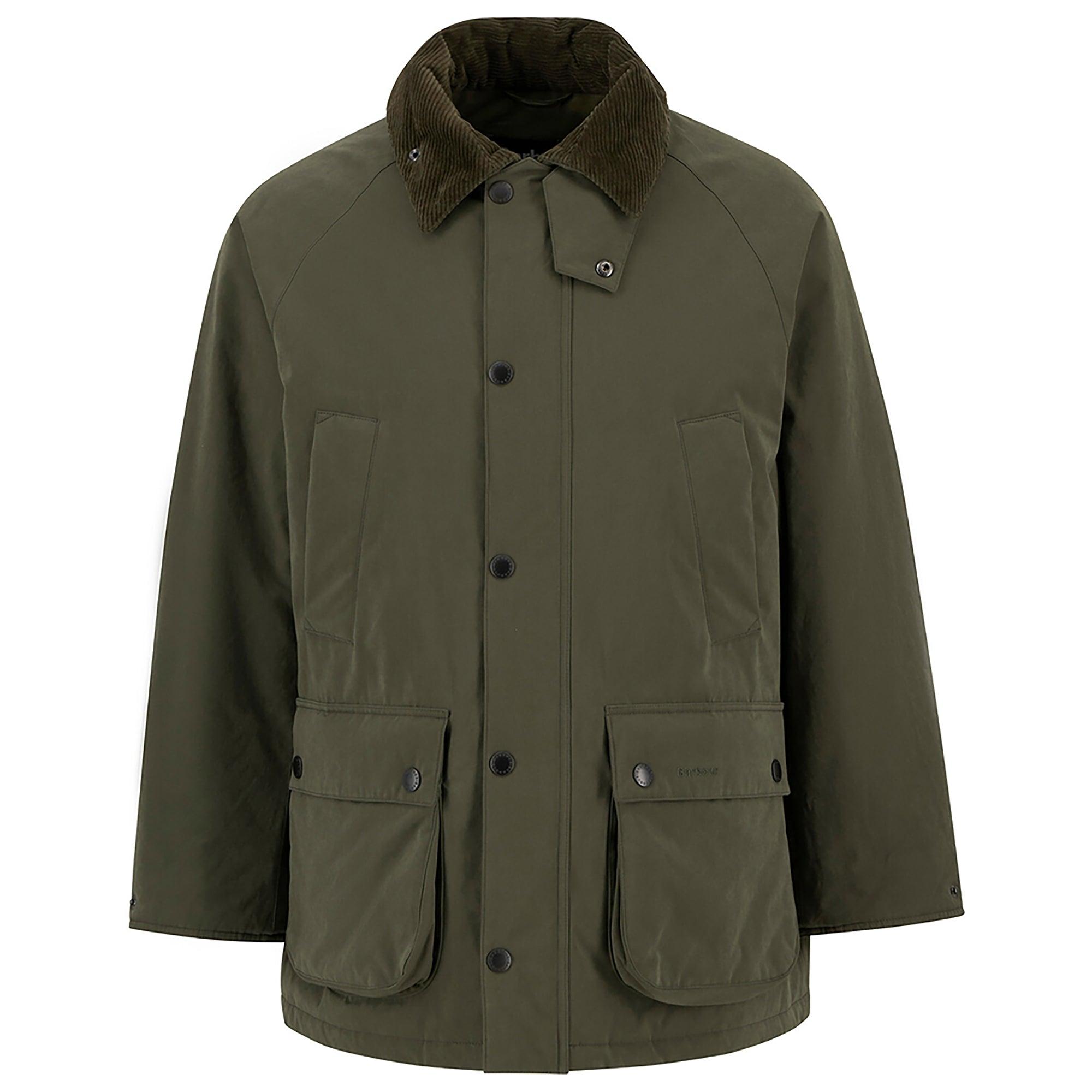 Barbour Men's Oversized Bedale Padded Casual Jacket - Olive