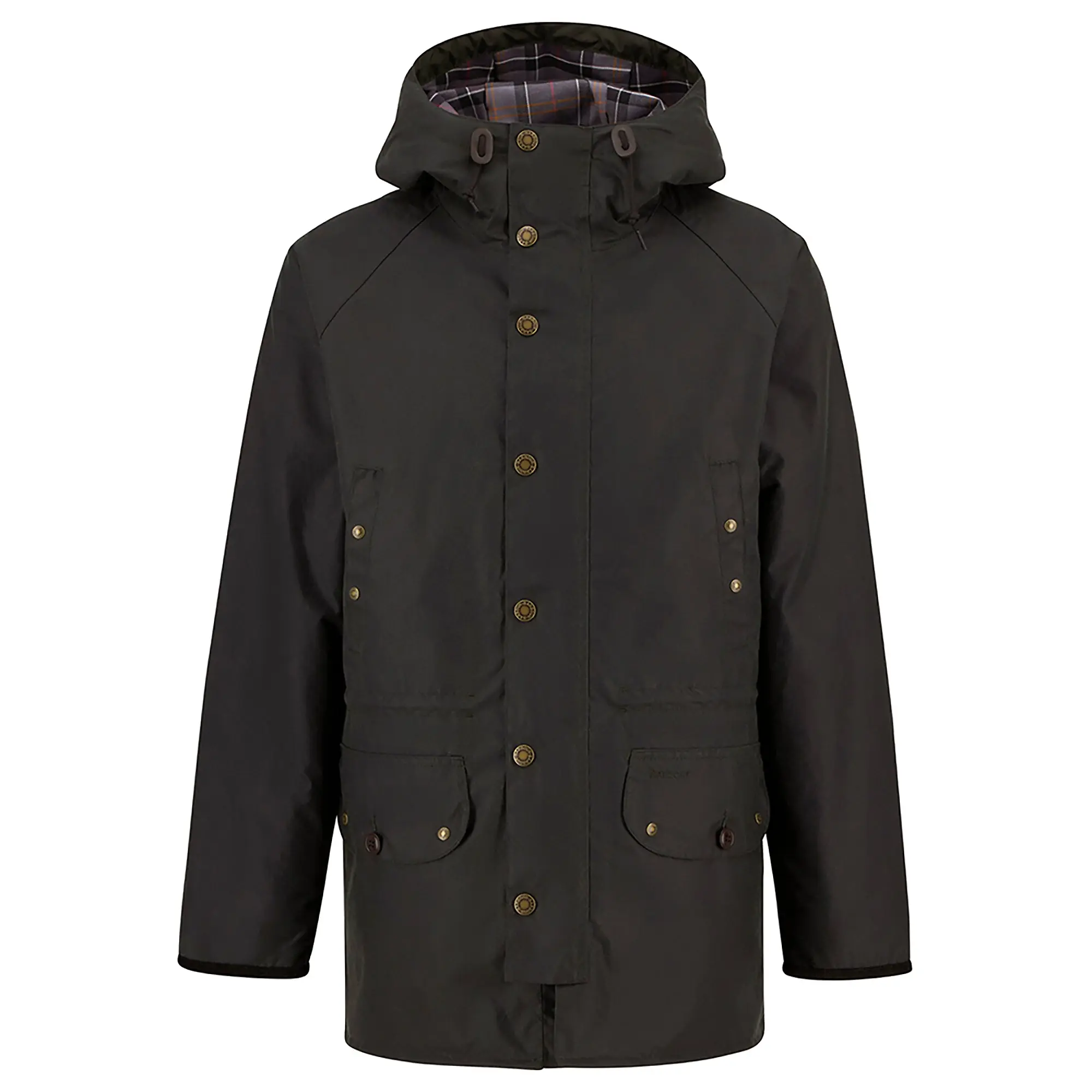Product image 1 of 8 of Barbour Men's Reel Waxed Parka - Sage