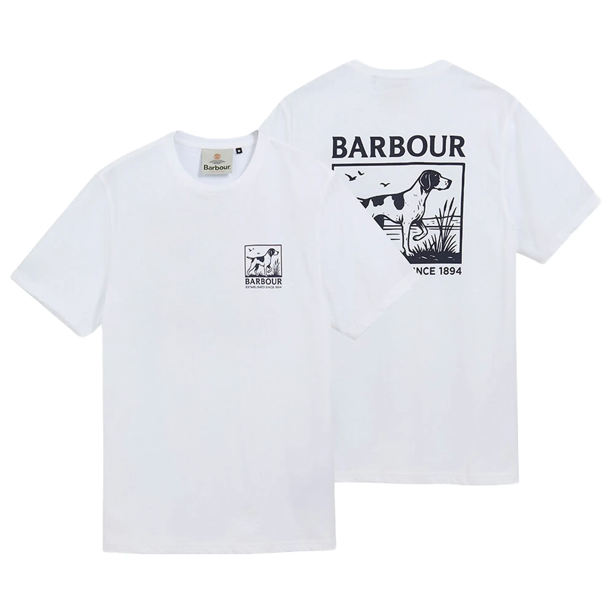 Product image 1 of 7 of Barbour Men's Setter T-Shirt - White