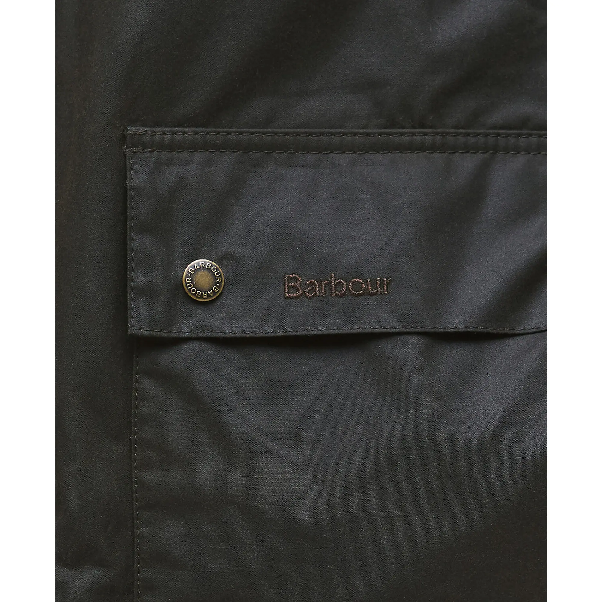 Product image 5 of 8 of Barbour Men's Short Bedale Wax Jacket - Olive