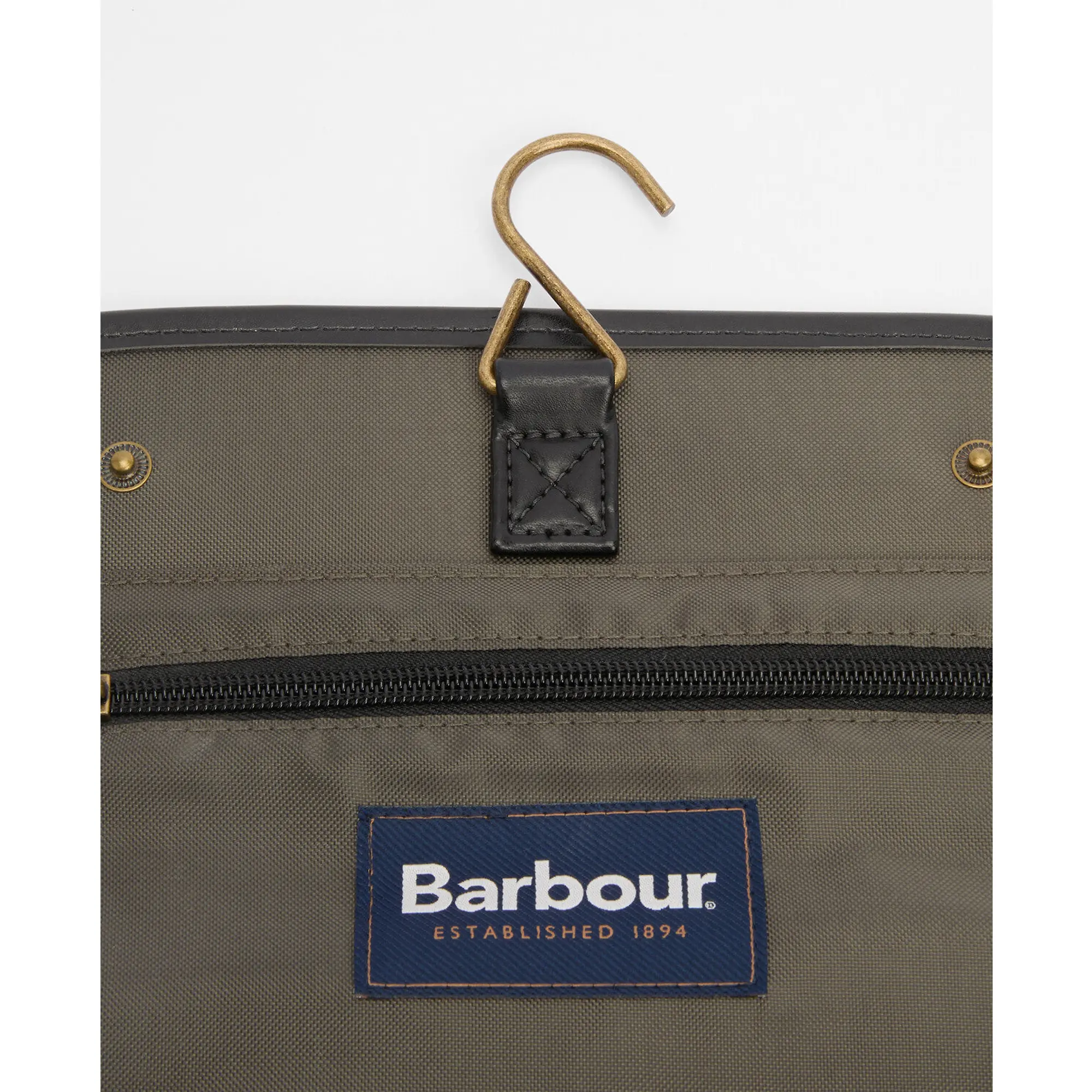 Product image 4 of 9 of Barbour Men's Tartan Hanging Washbag - Classic / Beacon