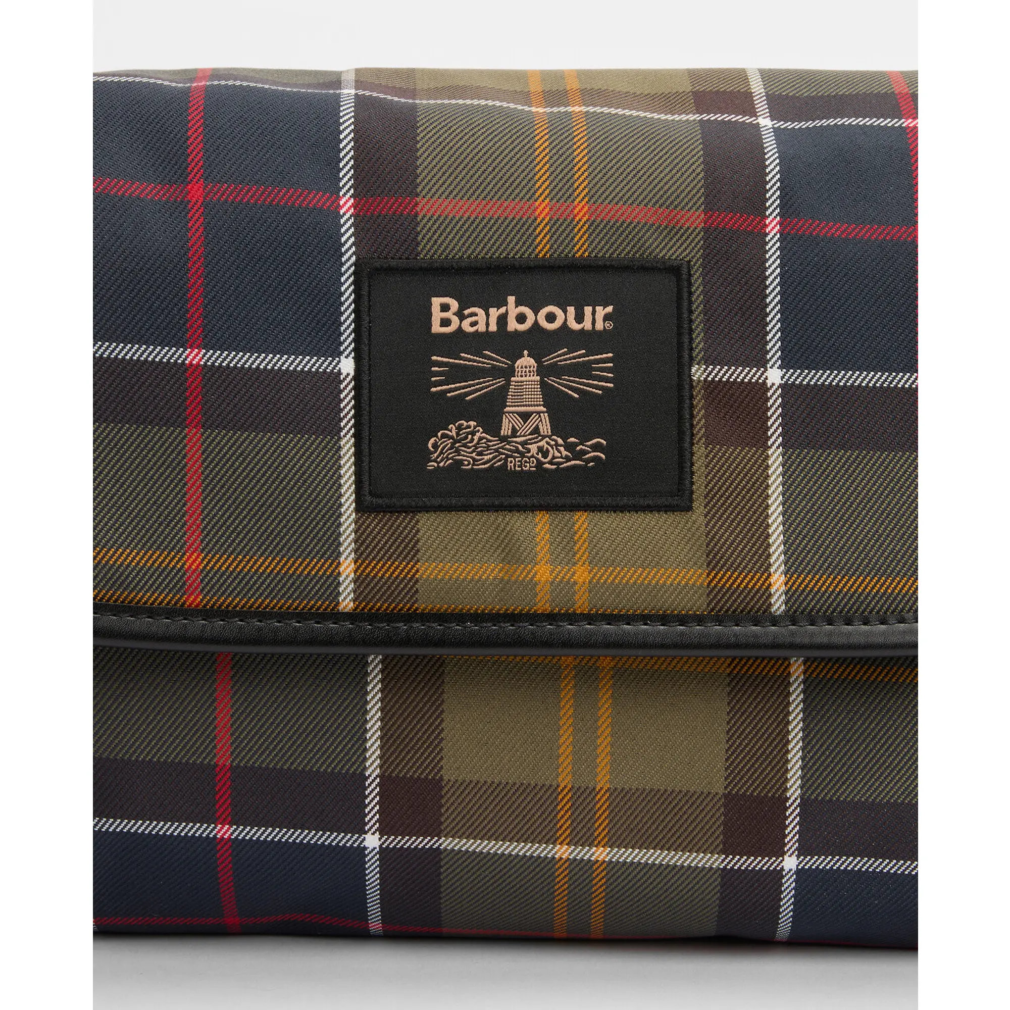 Product image 7 of 9 of Barbour Men's Tartan Hanging Washbag - Classic / Beacon