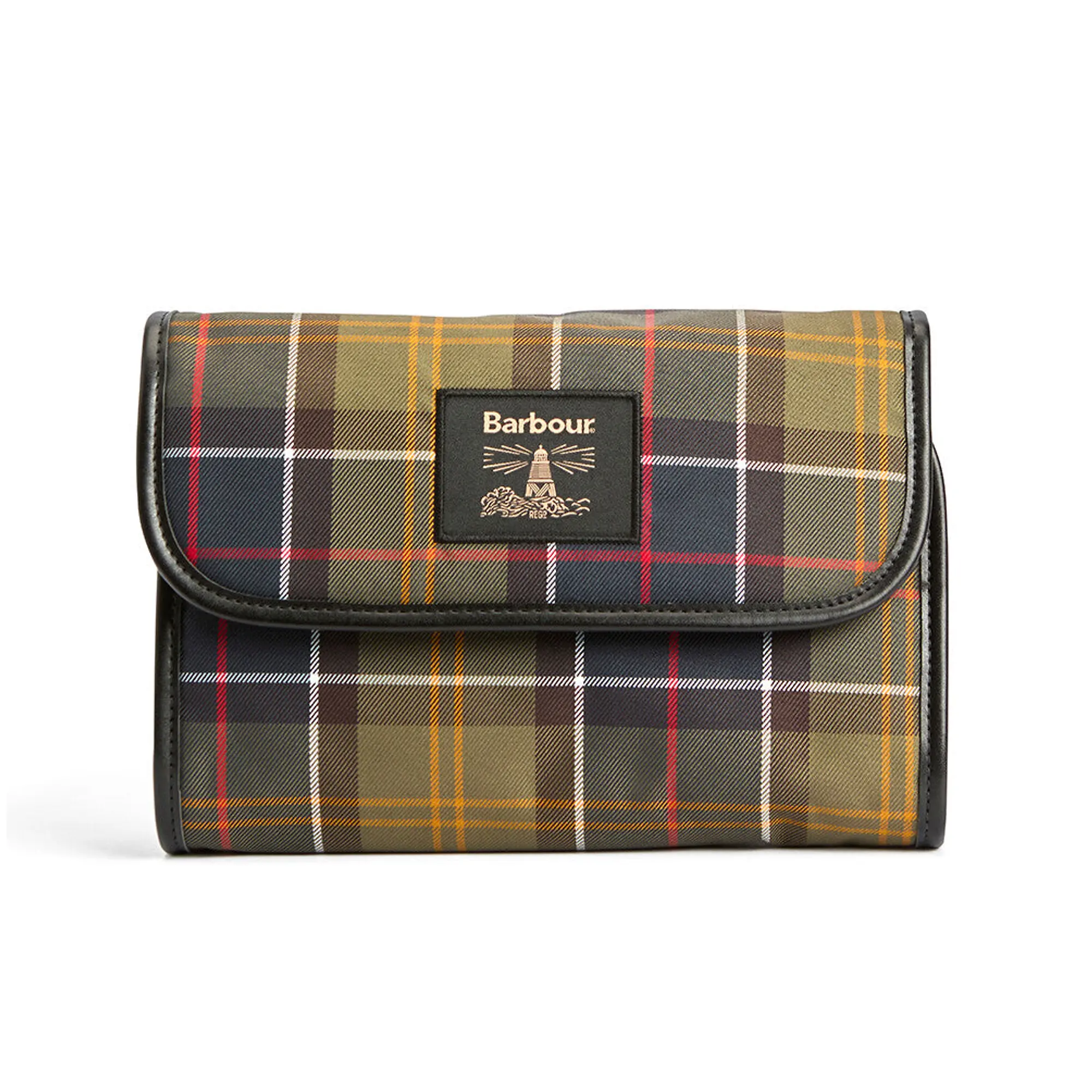 Product image 1 of 9 of Barbour Men's Tartan Hanging Washbag - Classic / Beacon