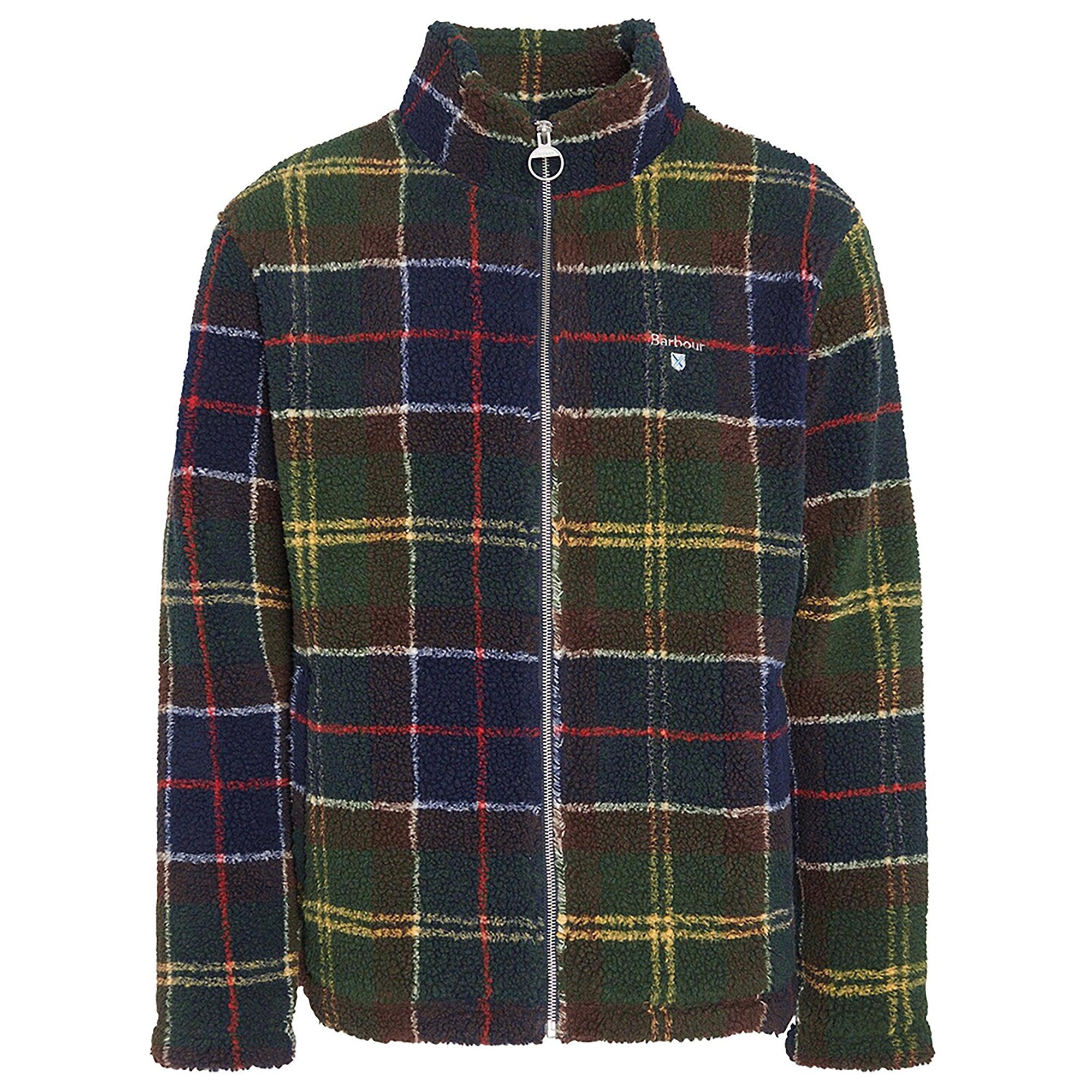 Barbour Men's Tartan Zip Through Fleece - Classic Tartan | British
