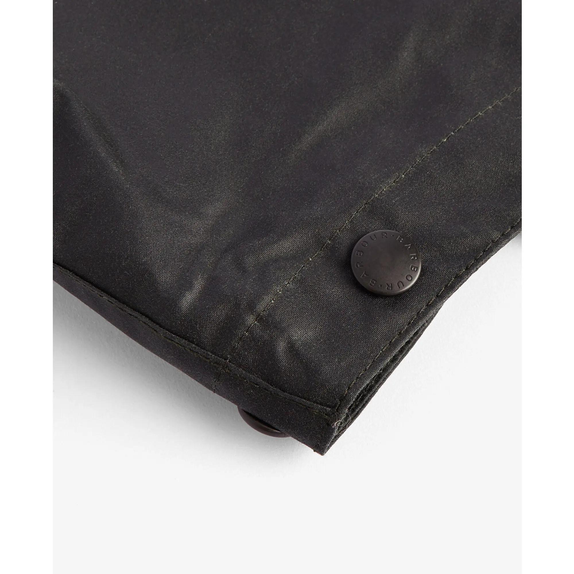 Product image 2 of 4 of Barbour Men's Waxed Cotton Plain Hood - Sage
