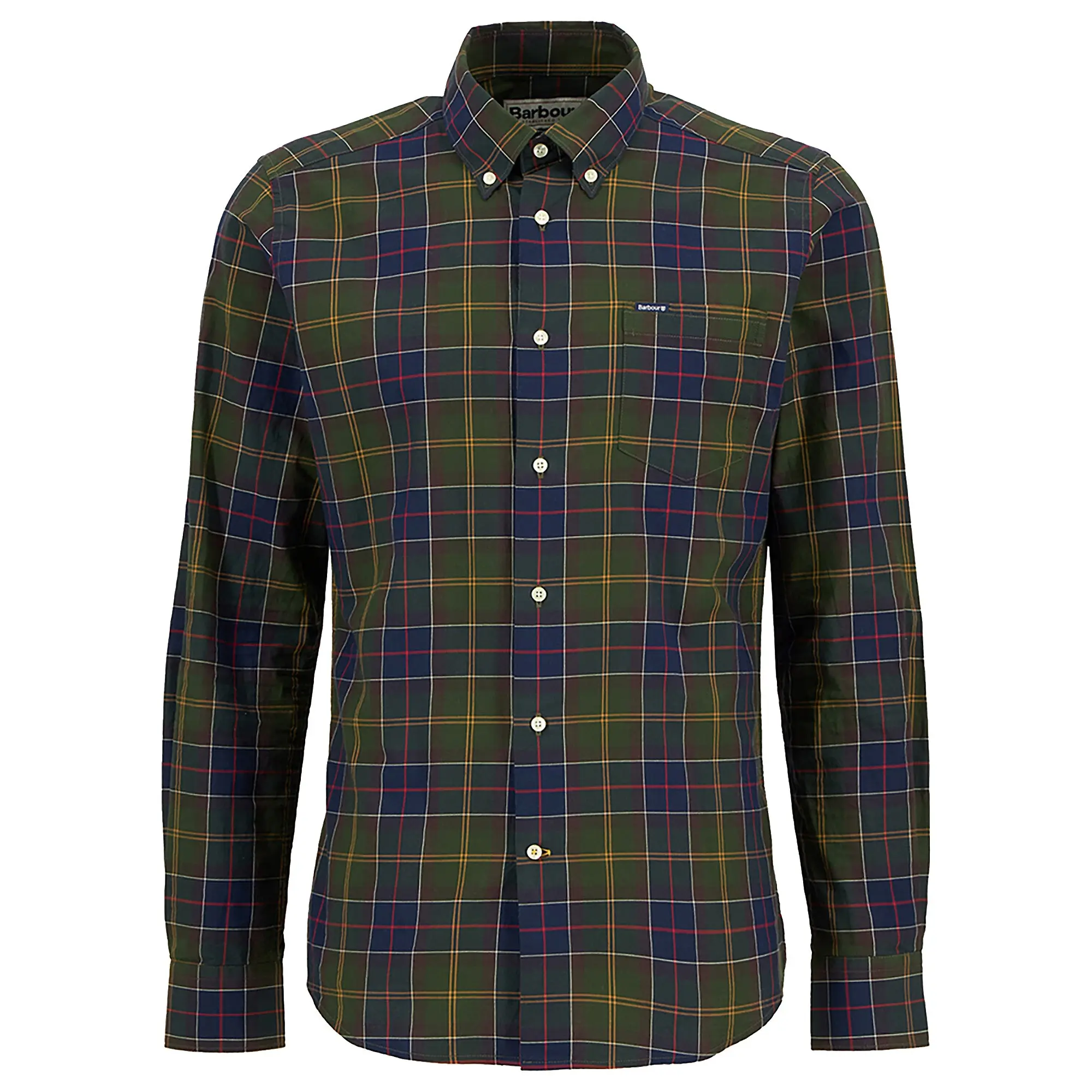 Product image 1 of 7 of Barbour Men's Wetheram Tailored Tartan Shirt - Classic