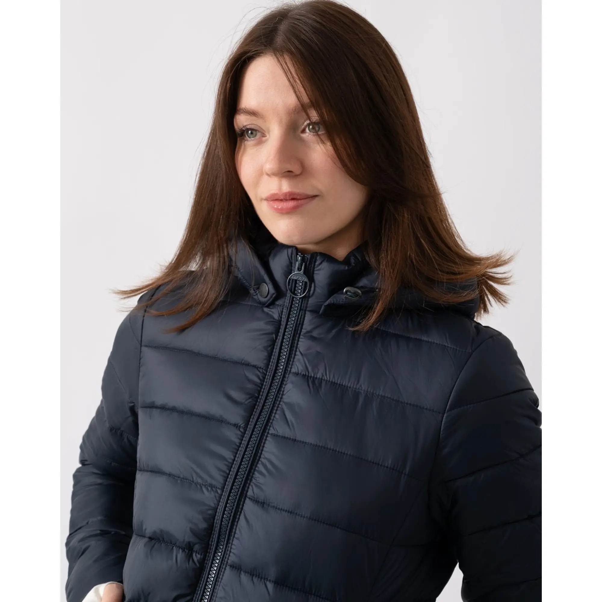 Product image 4 of 8 of Barbour Women's Shaw Quilted Jacket - Dark Navy