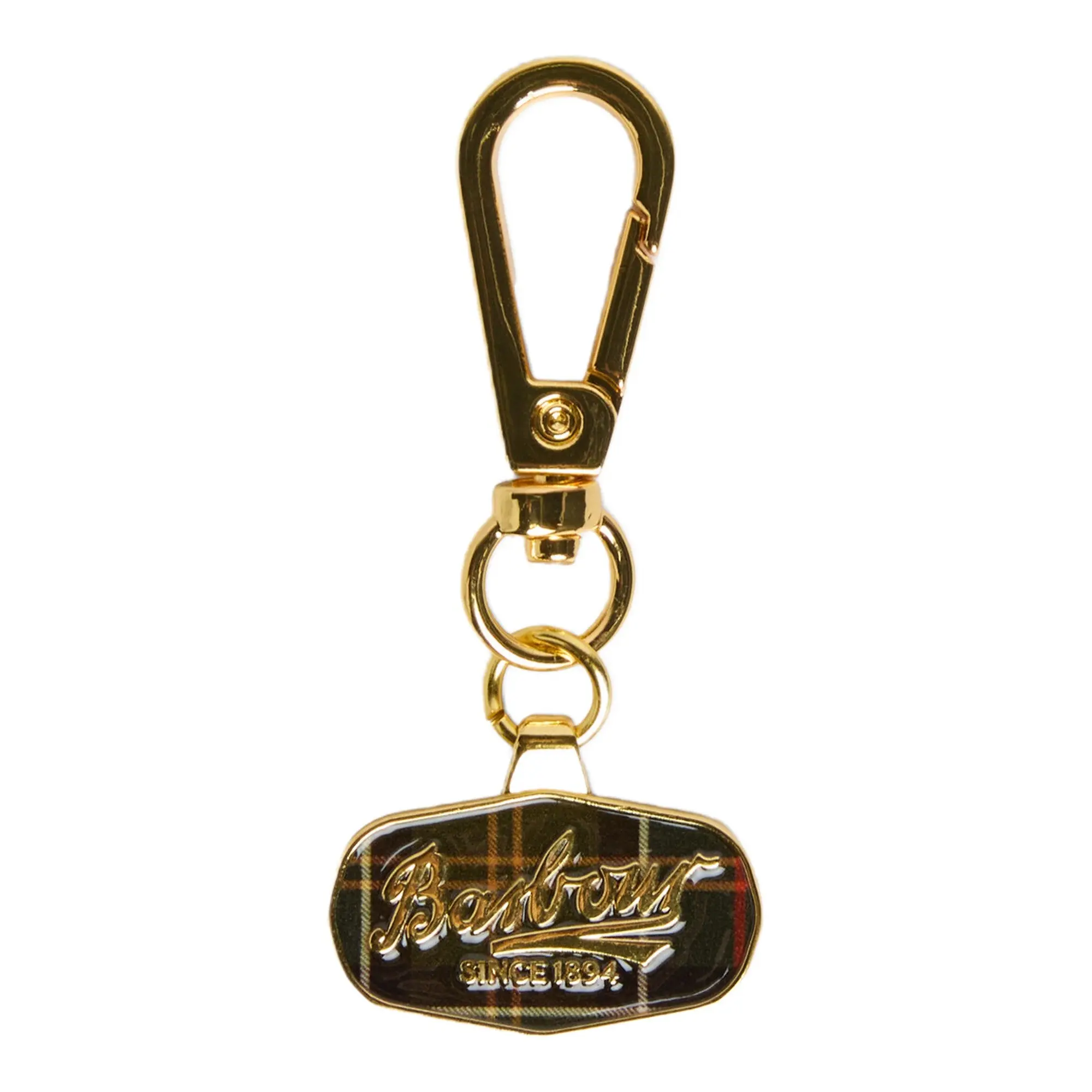 Product image 1 of 3 of Barbour Classic Fob Keychain - Classic Tartan